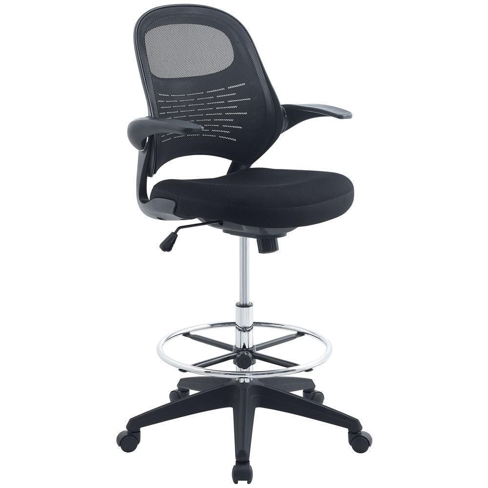 Modway Advance Drafting Chair - Black