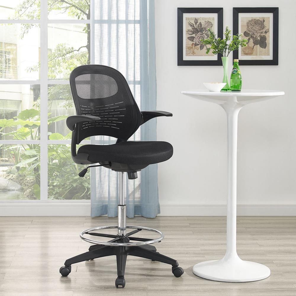 Modway Advance Drafting Chair - Black
