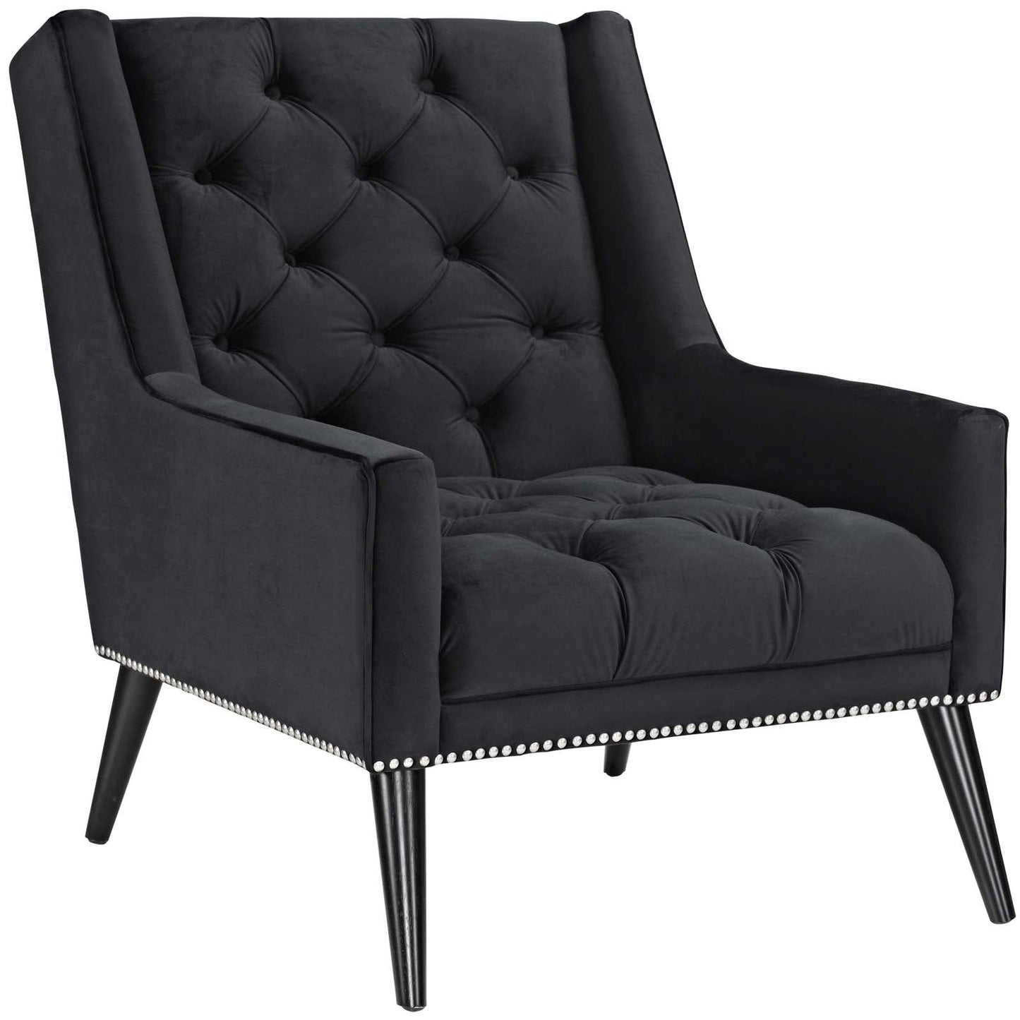 Peruse Velvet Armchair By Modway - EEI-2306 | Armchairs | Modishstore - 2