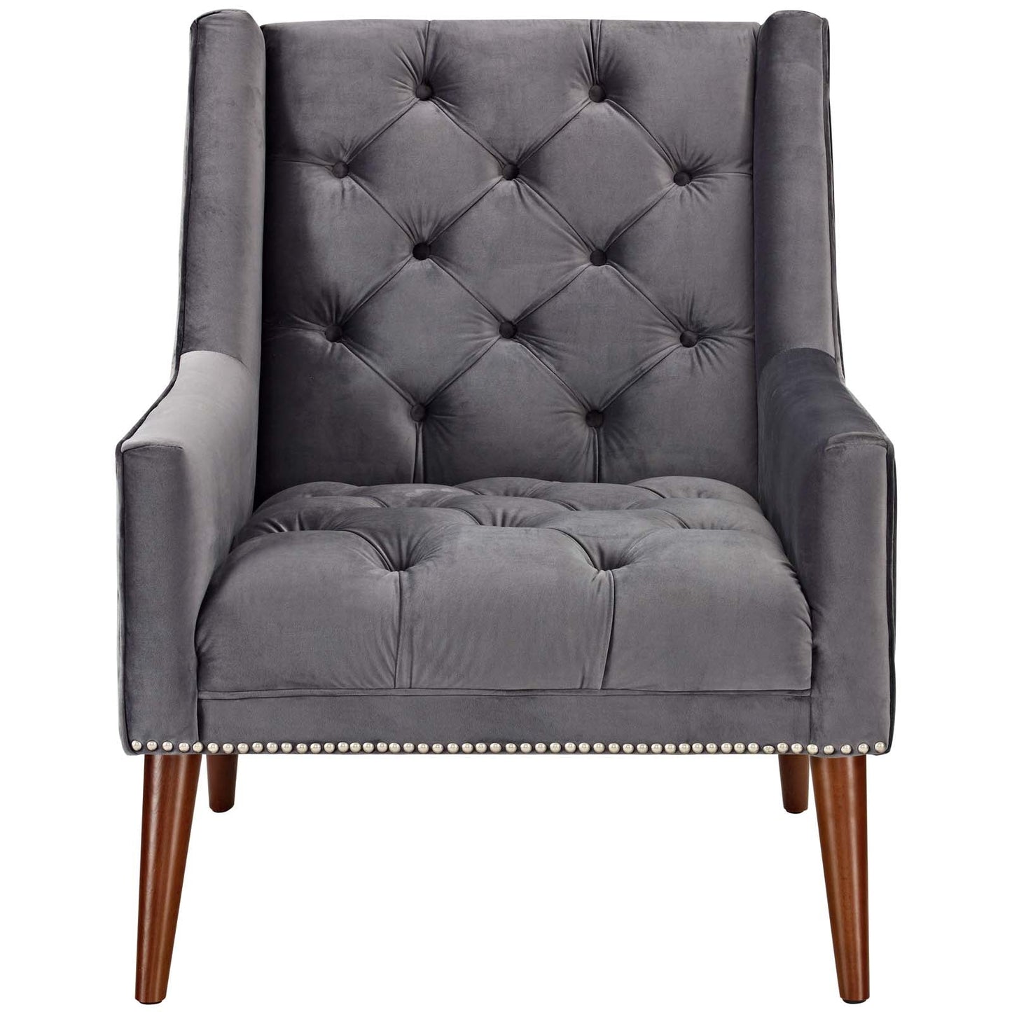 Peruse Velvet Armchair By Modway - EEI-2306 | Armchairs | Modishstore - 10