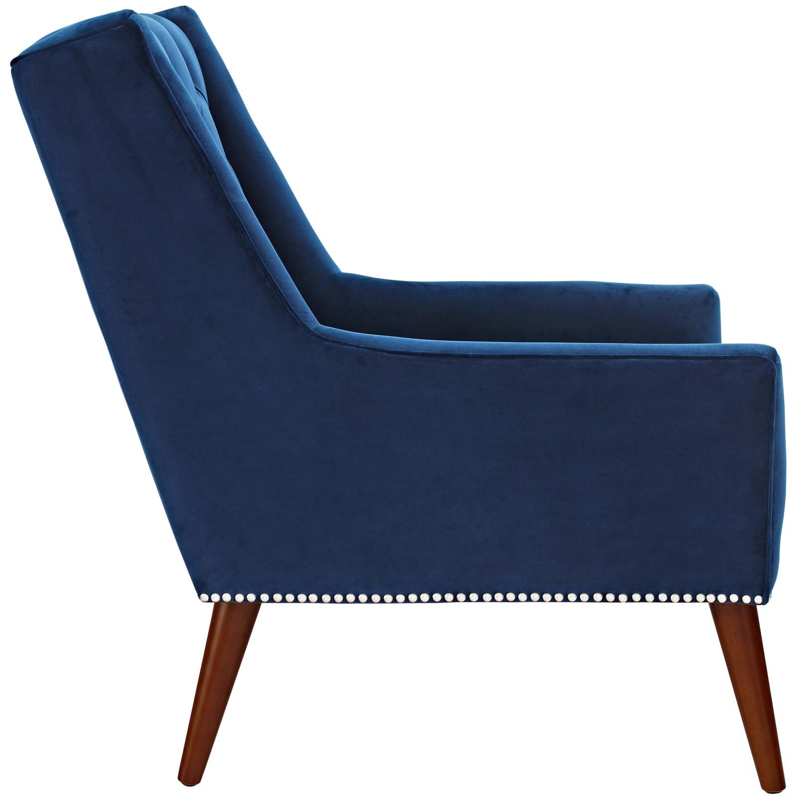 Peruse Velvet Armchair By Modway - EEI-2306 | Armchairs | Modishstore - 18