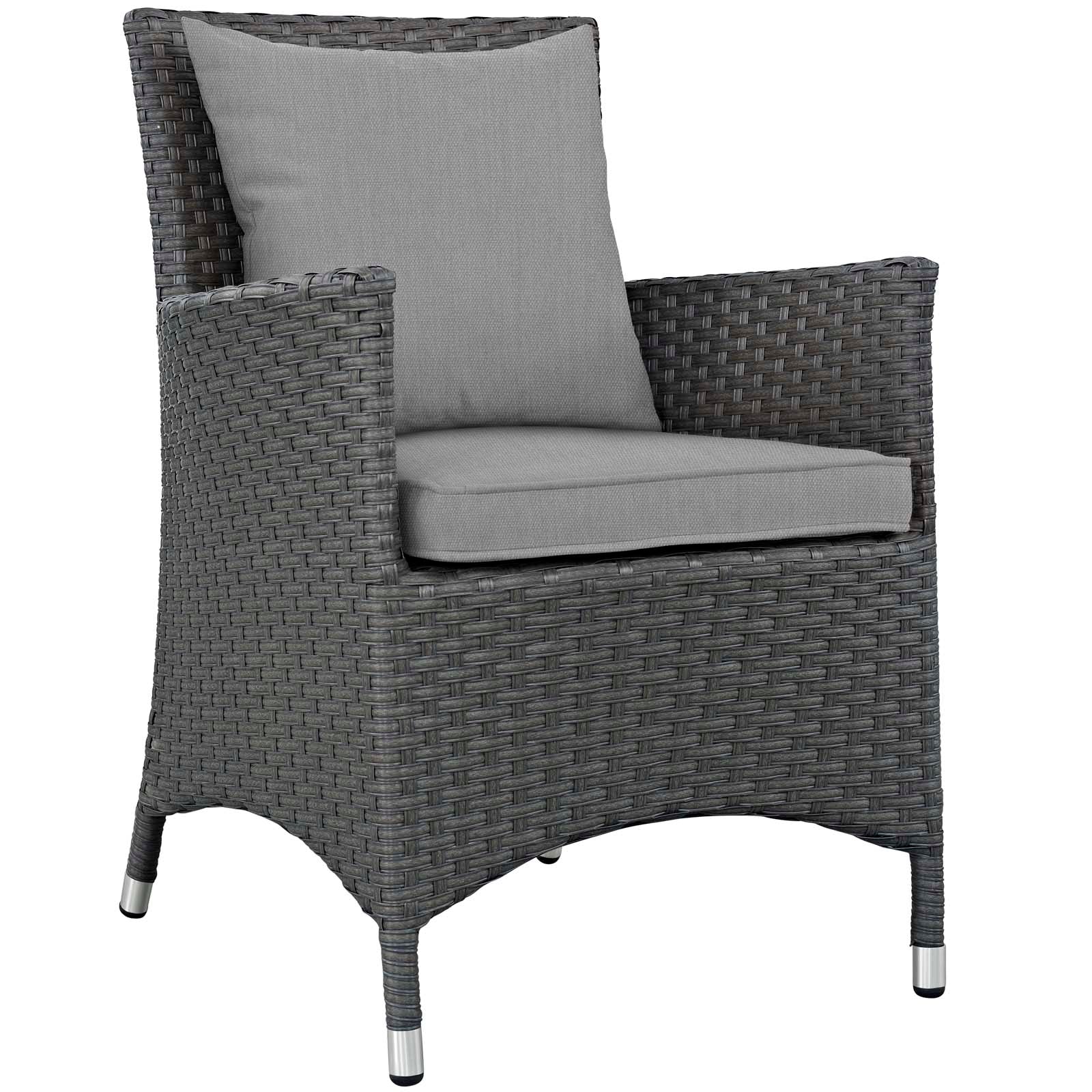Modway Sojourn 7 Piece Outdoor Patio Sunbrella Dining Set - EEI-2312 | Outdoor Dining Set | Modishstore-23