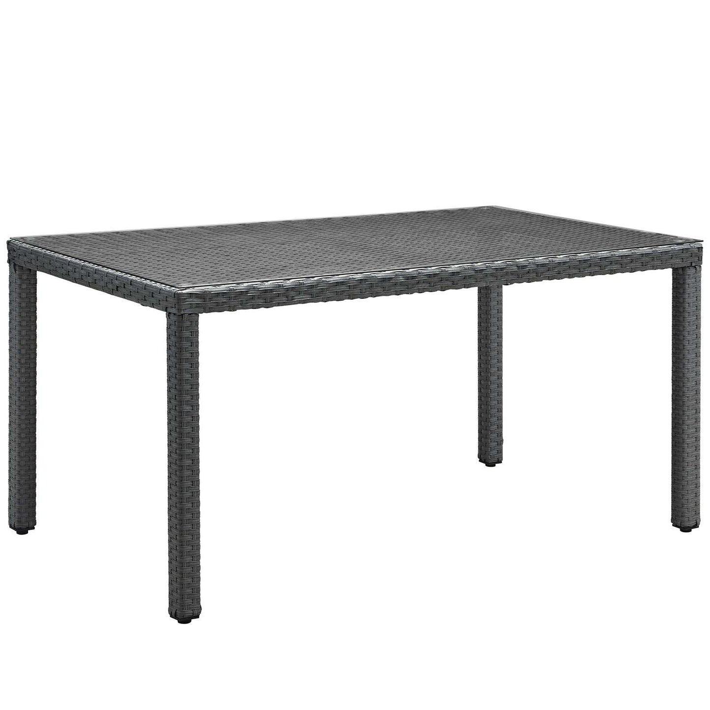 Modway Sojourn 7 Piece Outdoor Patio Sunbrella® Dining Set