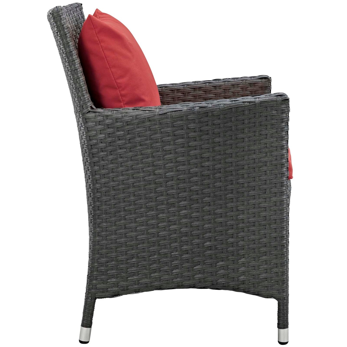 Modway Sojourn 7 Piece Outdoor Patio Sunbrella Dining Set - EEI-2312 | Outdoor Dining Set | Modishstore-27