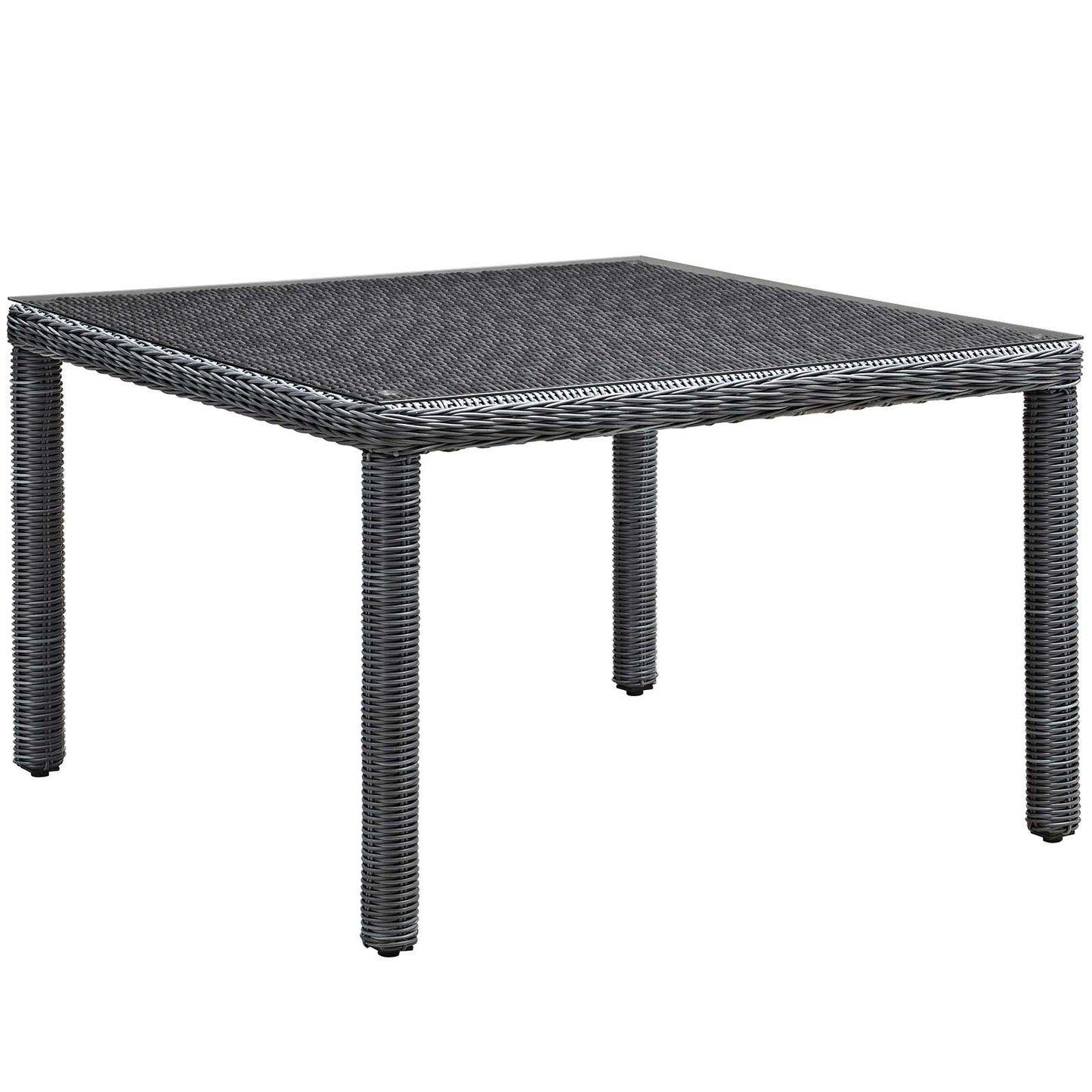 Modway Summon 5 Piece Outdoor Patio Sunbrella® Dining Set