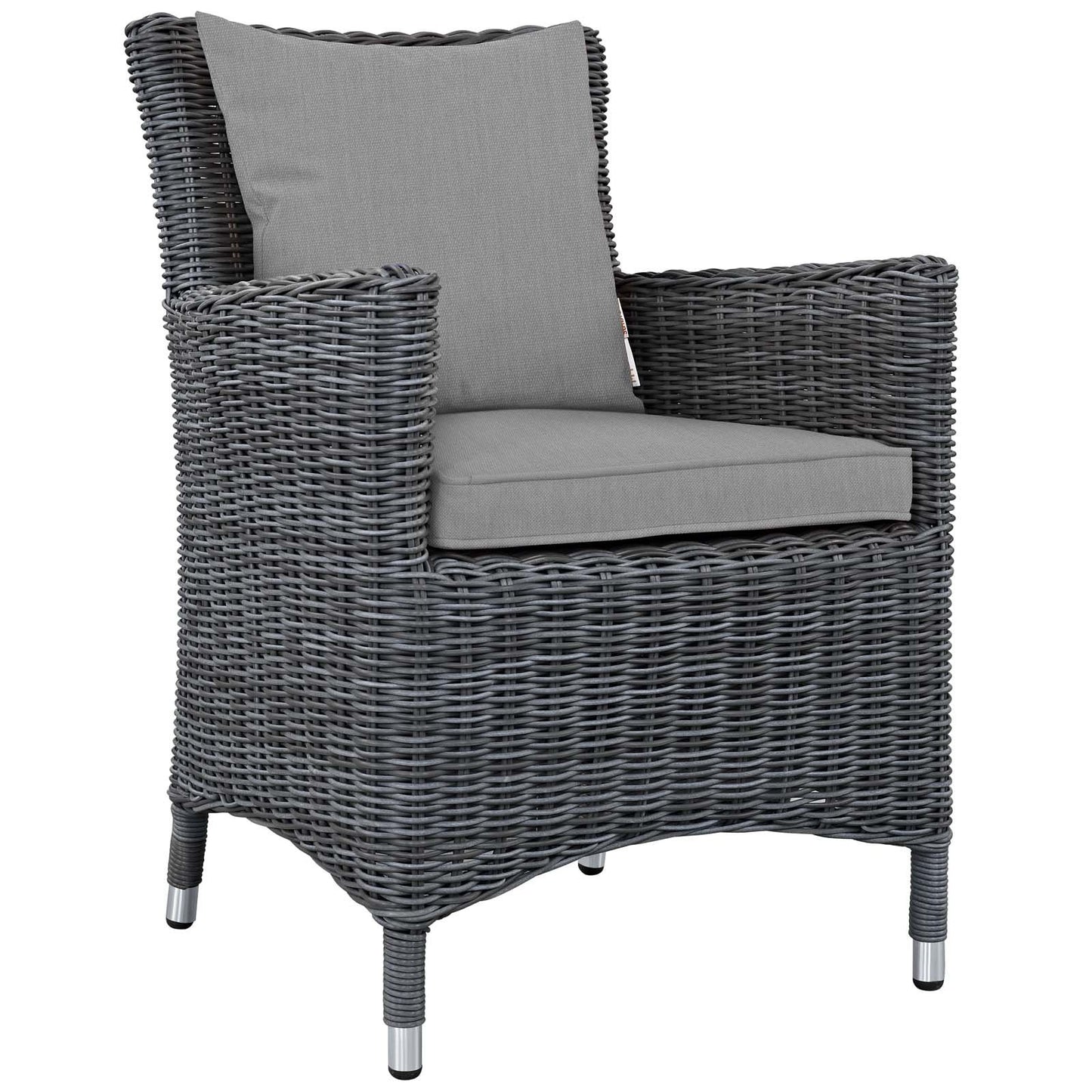 Modway Summon 7 Piece Outdoor Patio Sunbrella® Dining Set