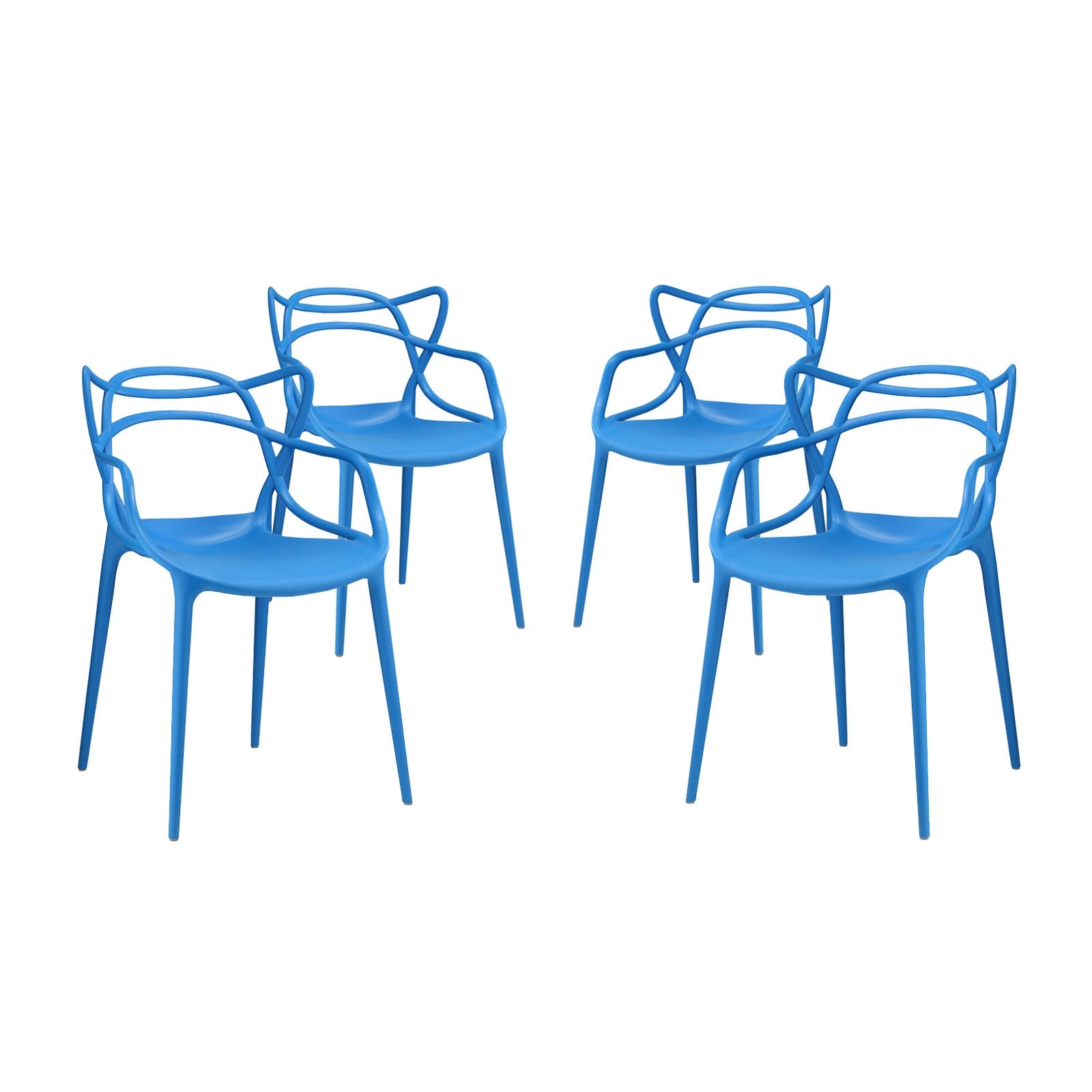 Modway Entangled Dining Set - Set of 4 | Dining Sets | 
