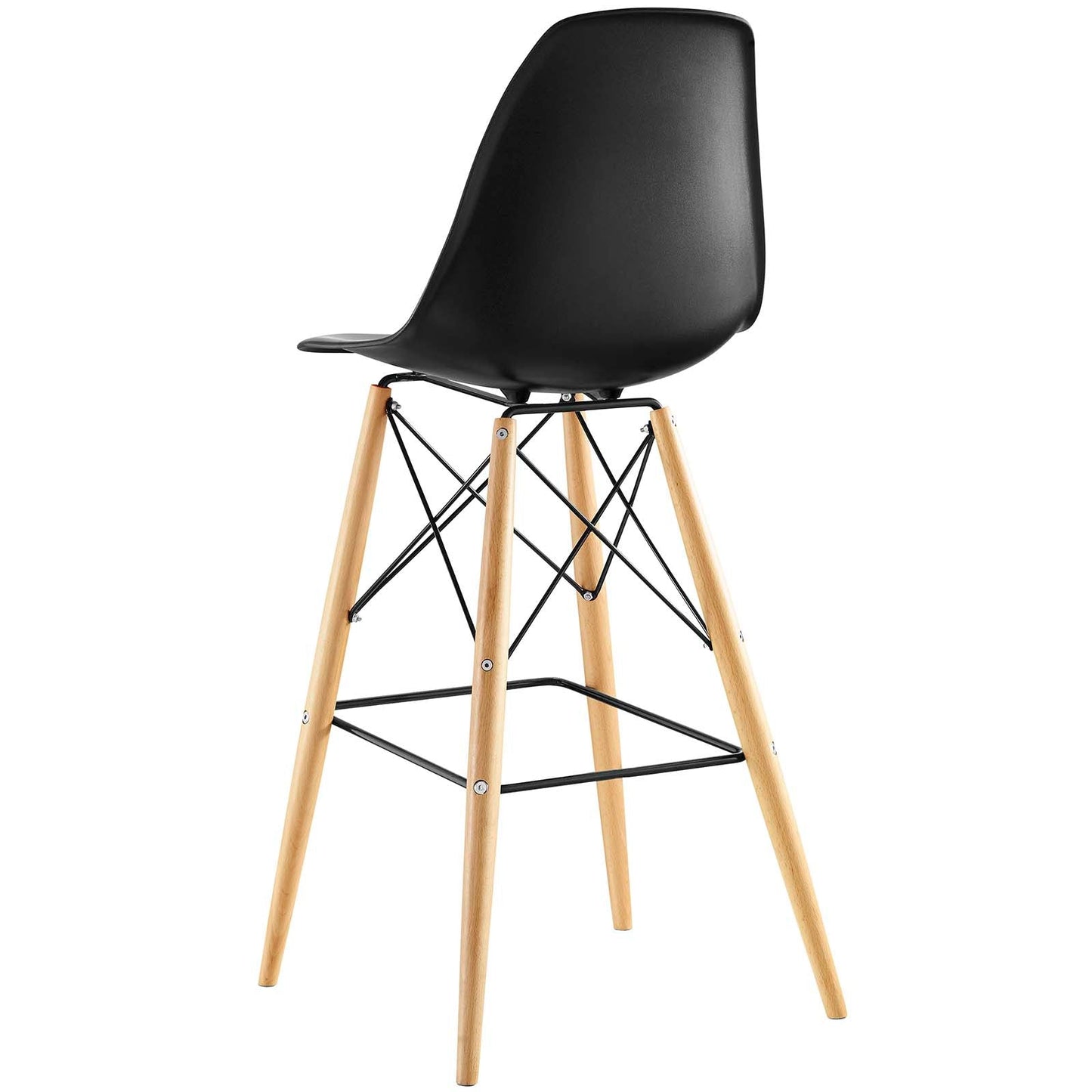 Modway Pyramid Dining Side Bar Stool - Set of 2 | Bar Stools | Modishstore-11