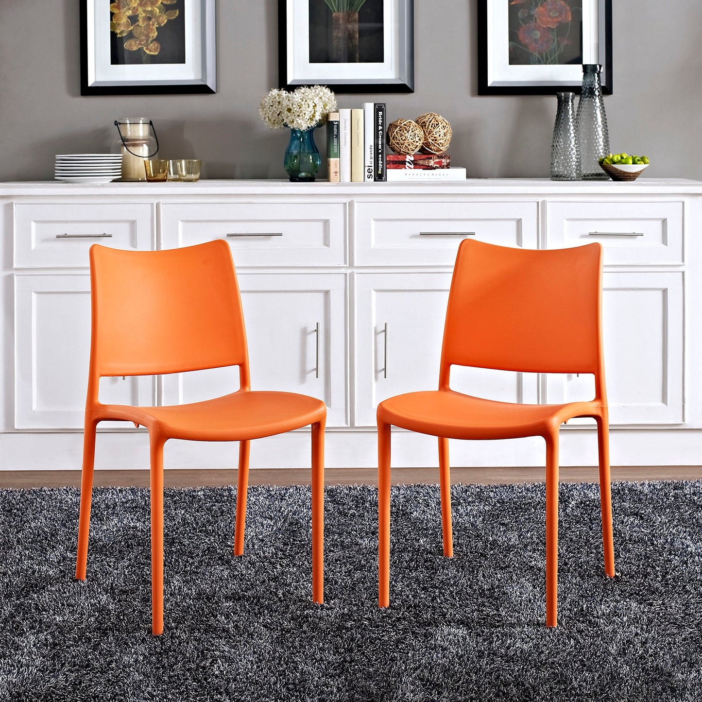 Modway Hipster Dining Side Chair - Set of 2 | Dining Chairs | 