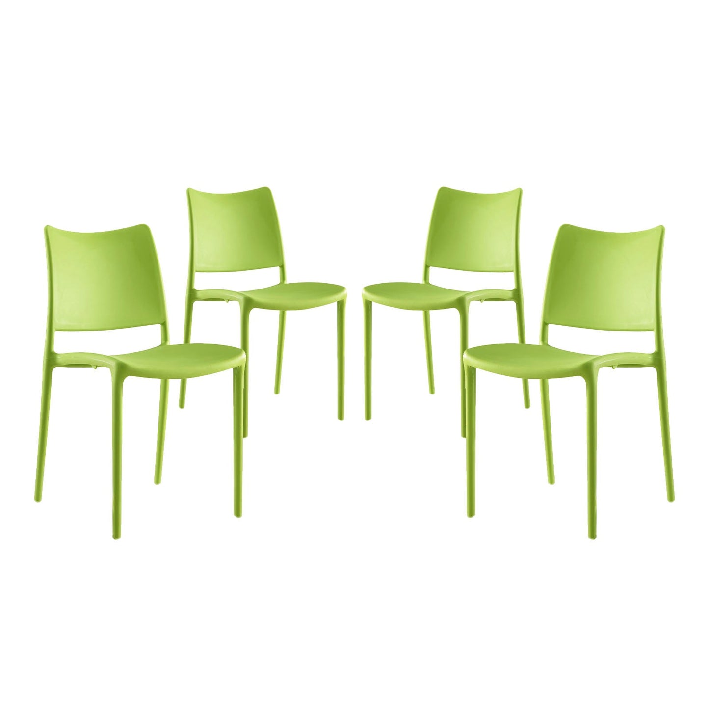 Modway Hipster Dining Side Chair - Set of 4 | Dining Chairs | 