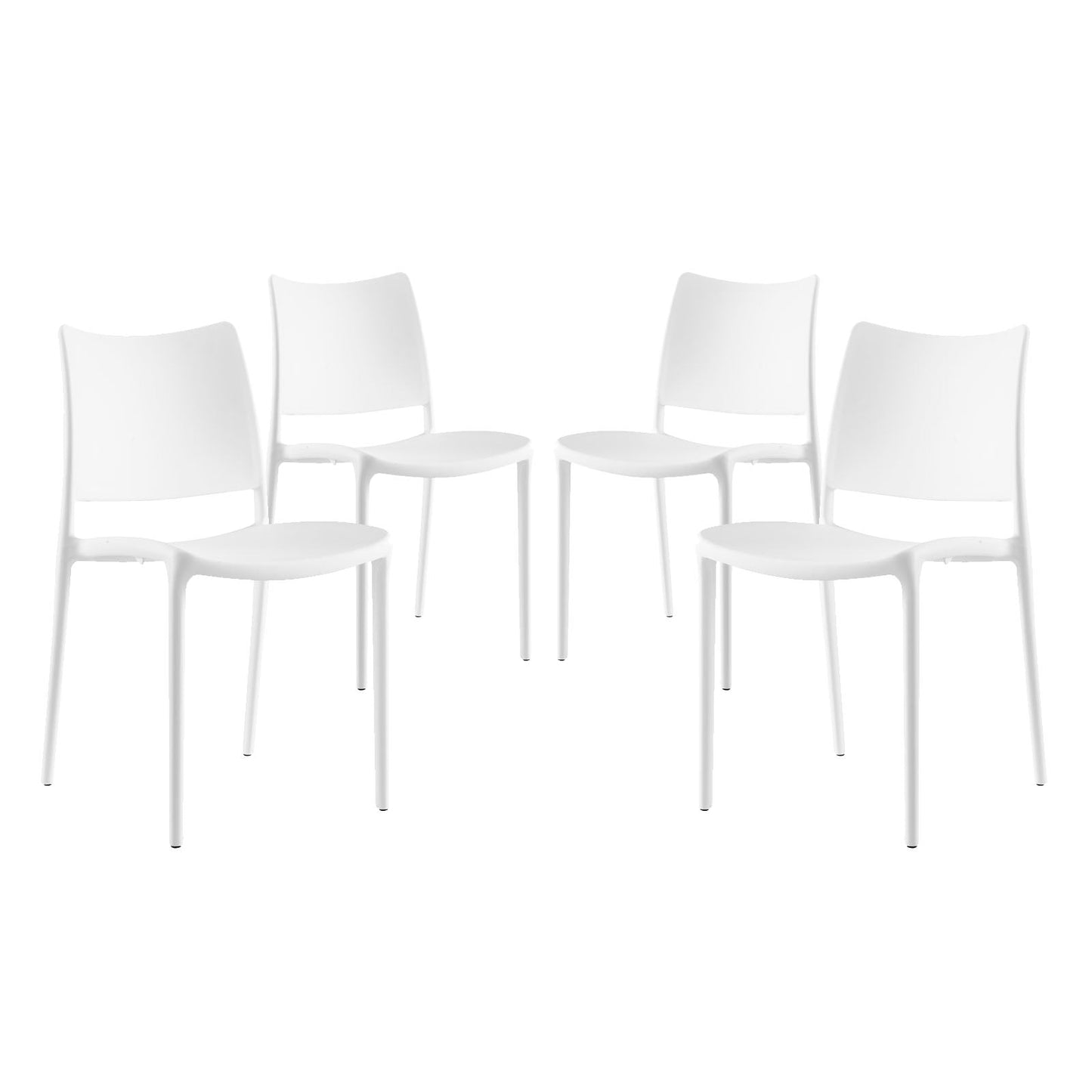 Modway Hipster Dining Side Chair - Set of 4 | Dining Chairs | 