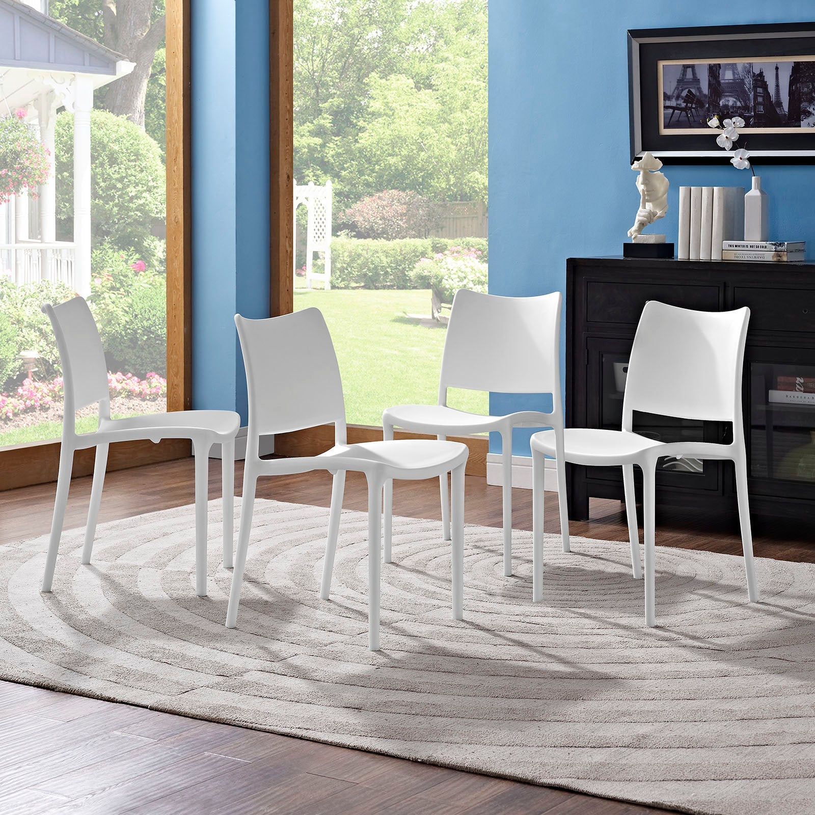 Modway Hipster Dining Side Chair - Set of 4 - EEI-2425 | Dining Chairs-1