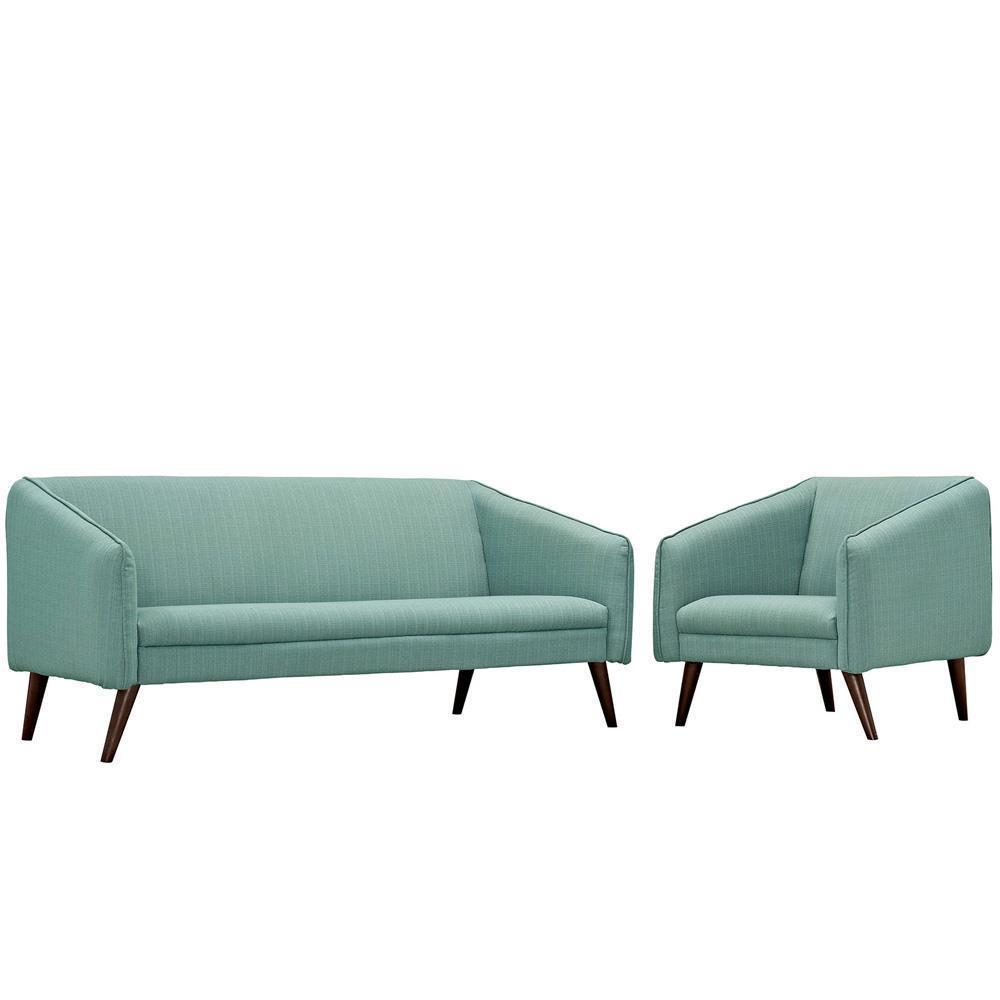 Modway Slide Living Room Set Set of 2 - Laguna