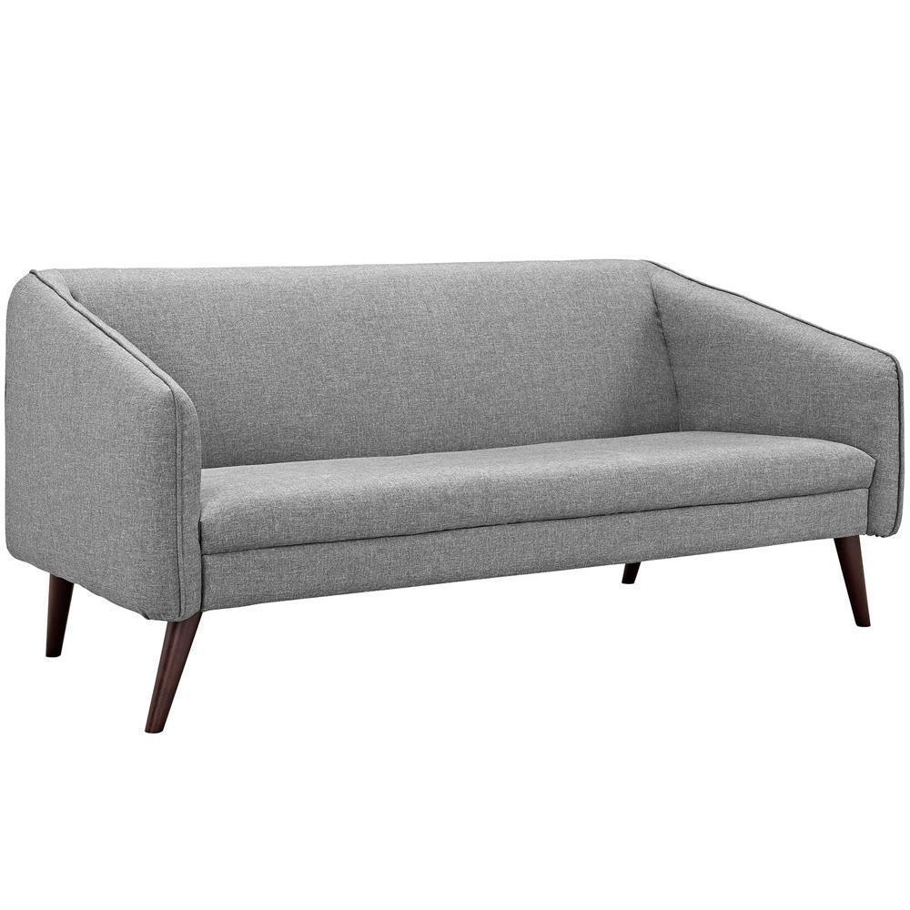 Modway Slide Living Room Set Set of 2 - Light Gray
