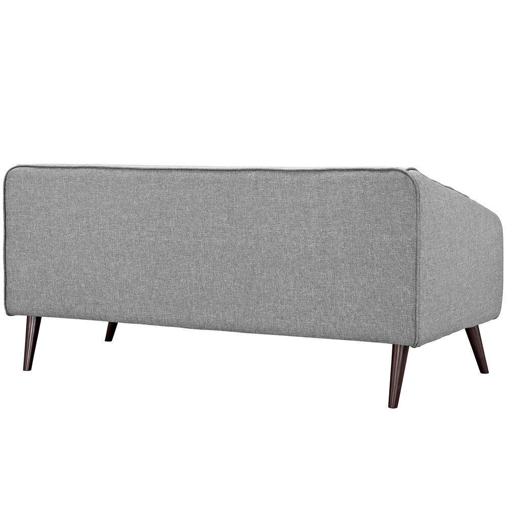 Modway Slide Living Room Set Set of 2 - Light Gray