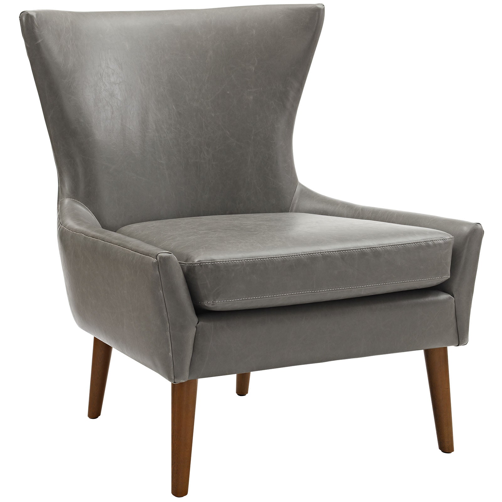 Modway Keen Vinyl Armchair | Armchairs | Modishstore-2