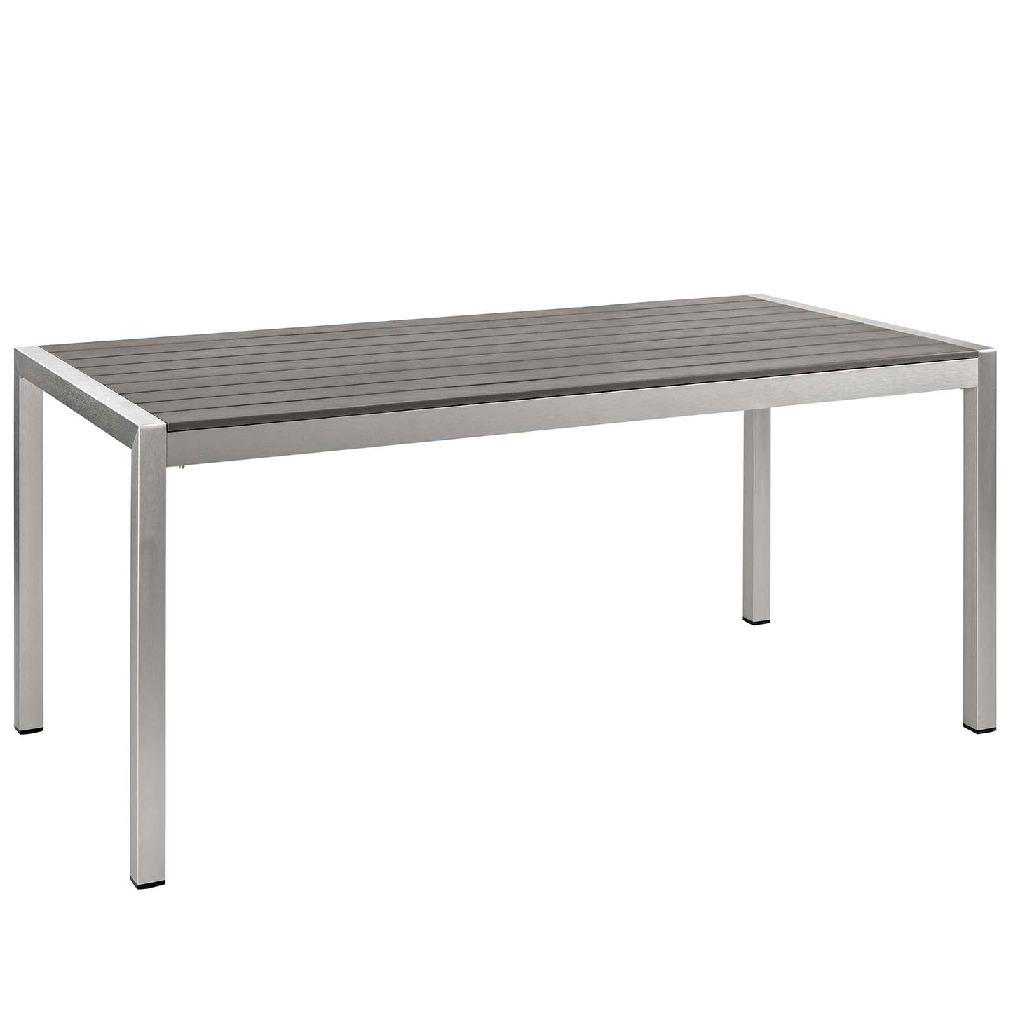 Modway Shore 3 Piece Outdoor Patio Aluminum Dining Set | Outdoor Dining Set | Modishstore-6