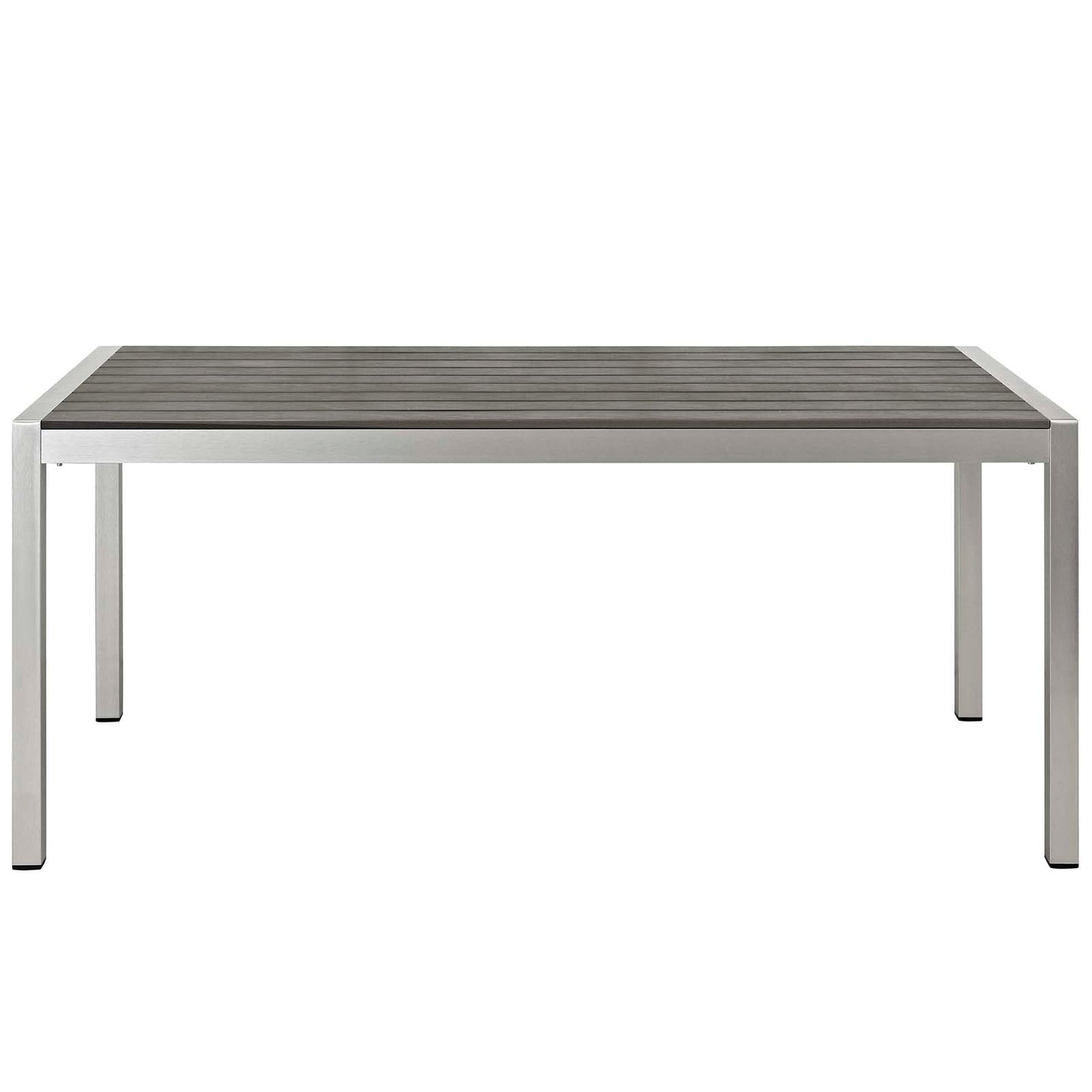 Modway Shore 3 Piece Outdoor Patio Aluminum Dining Set | Outdoor Dining Set | Modishstore-5