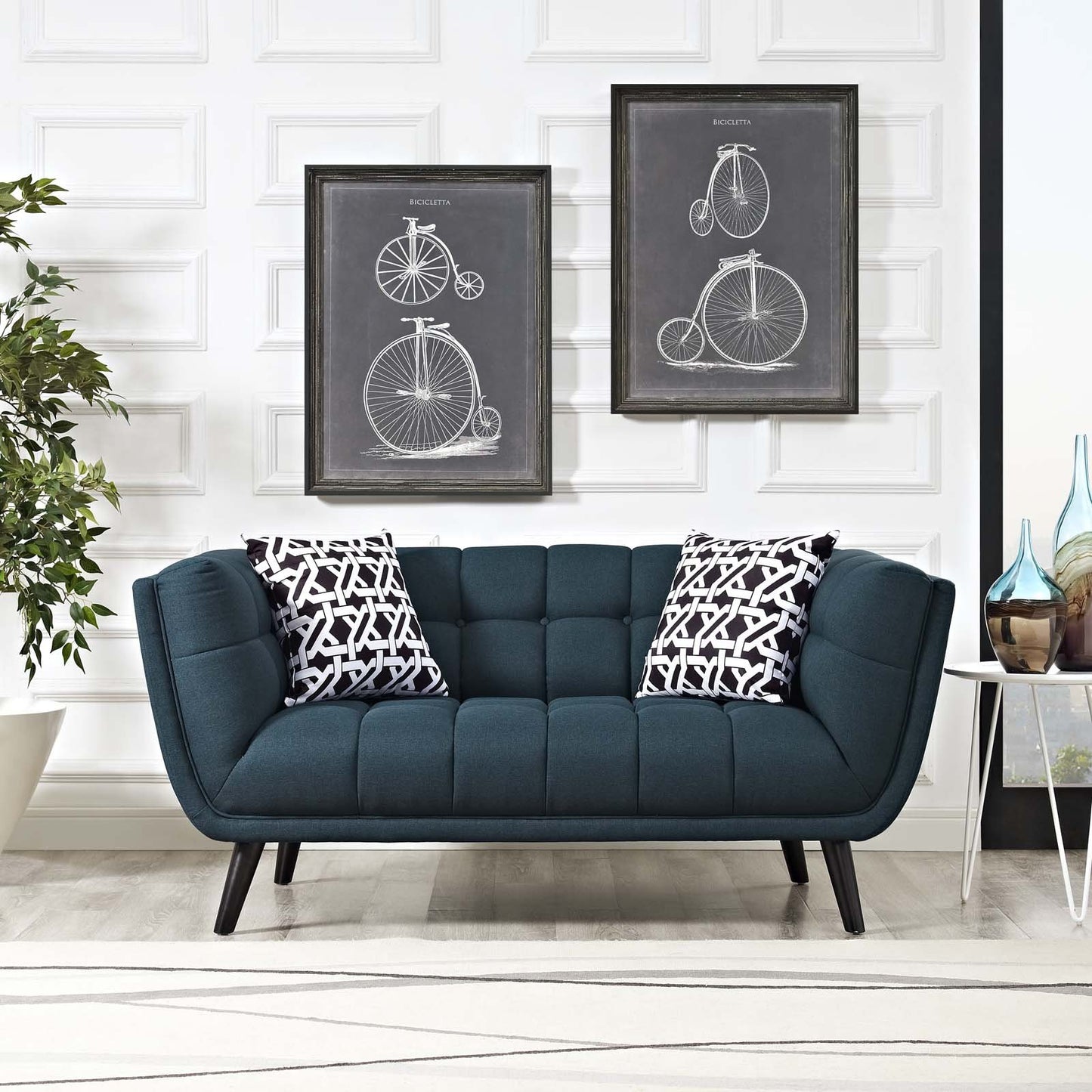 Modway Bestow Upholstered Fabric Loveseat