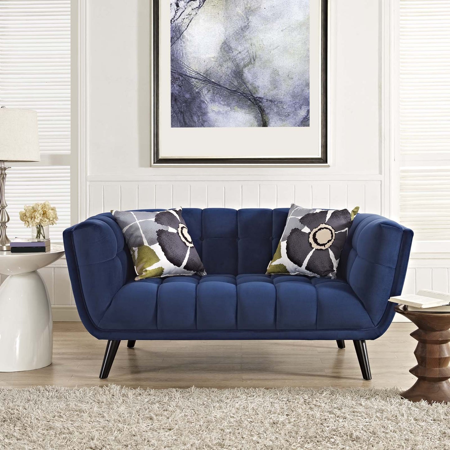 Modway Bestow Performance Velvet Loveseat