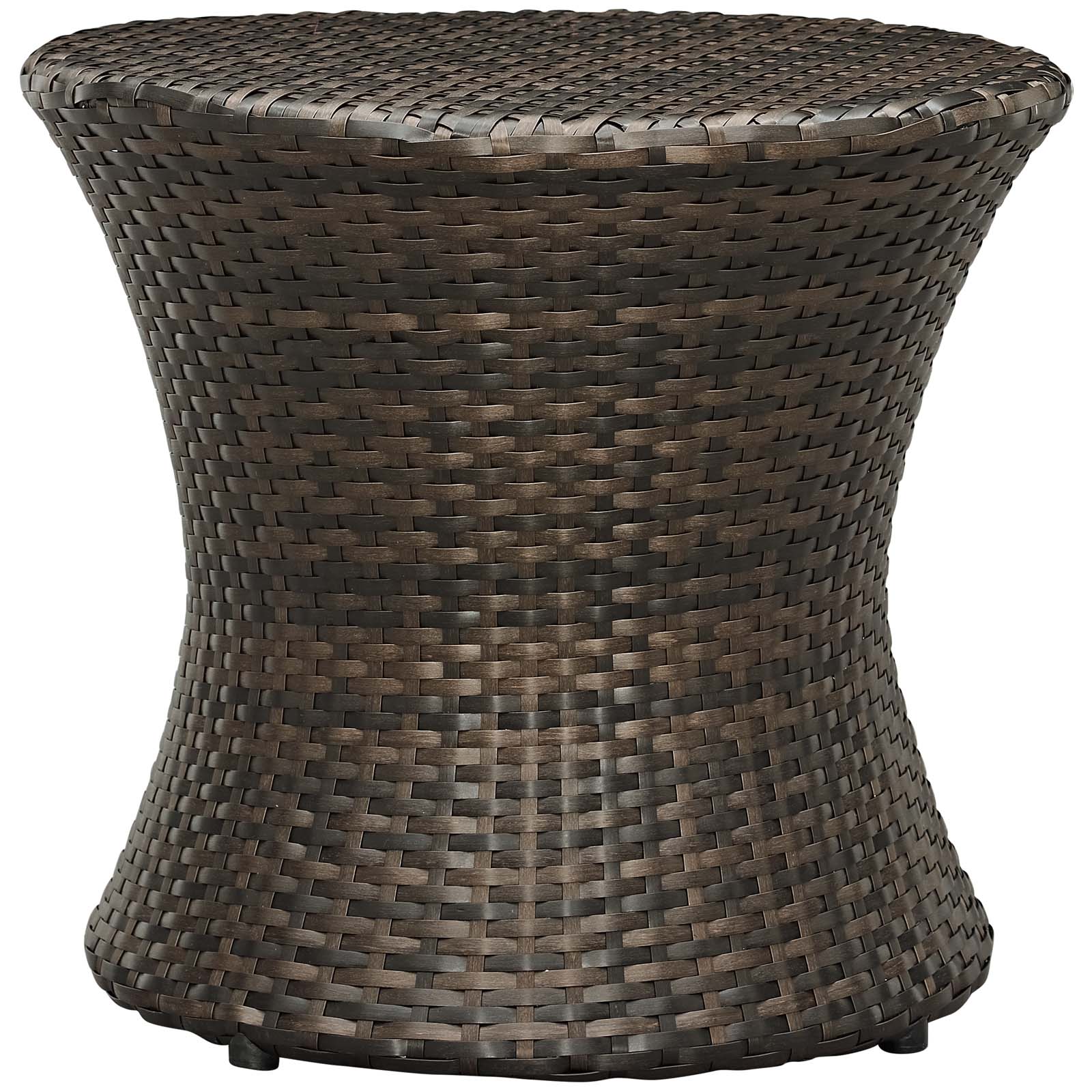 Modway Stage Round Outdoor Patio Side Table | Side Tables | Modishstore