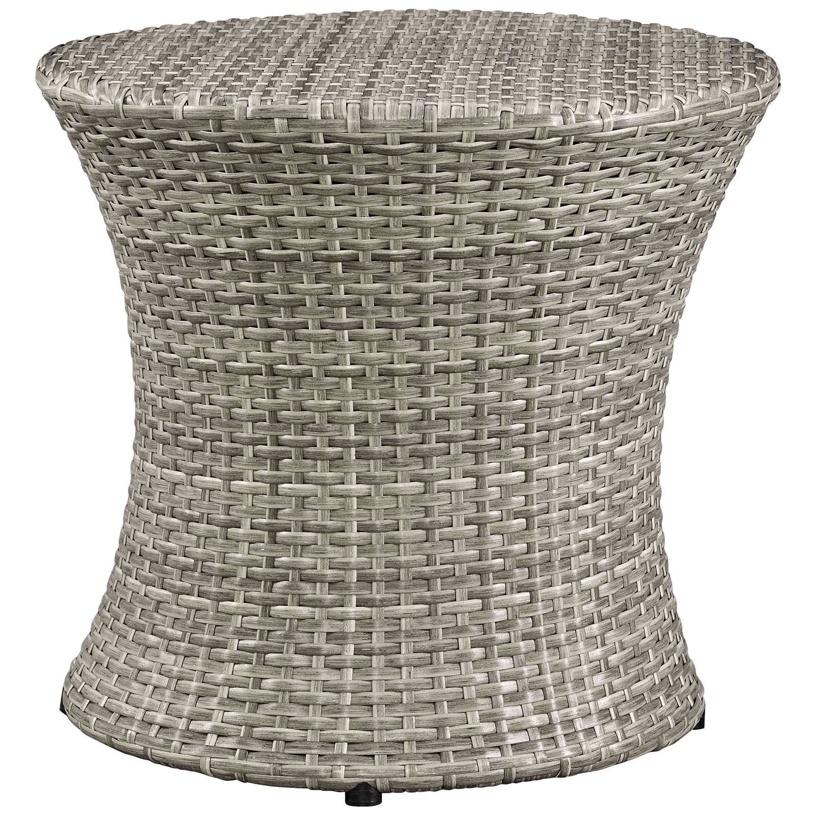 Modway Stage Round Outdoor Patio Side Table | Side Tables | Modishstore-4