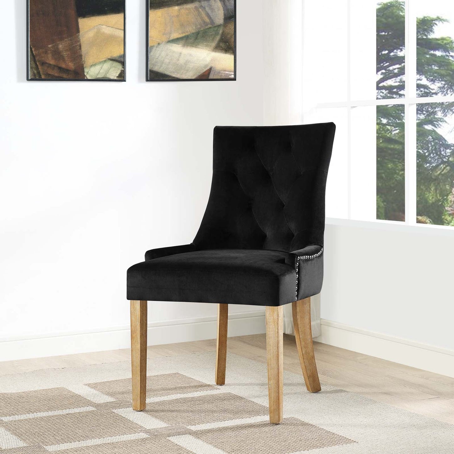 Modway Pose Upholstered Fabric Dining Chair | Dining Chairs | Modishstore
