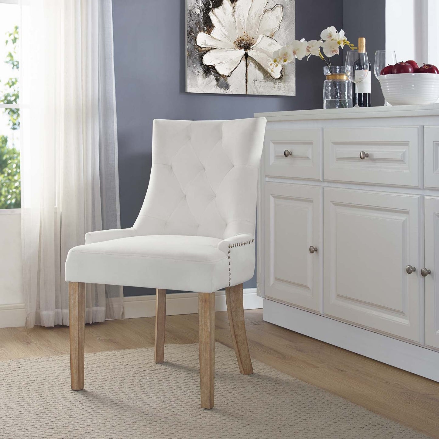 Modway Pose Upholstered Fabric Dining Chair | Dining Chairs | Modishstore-8