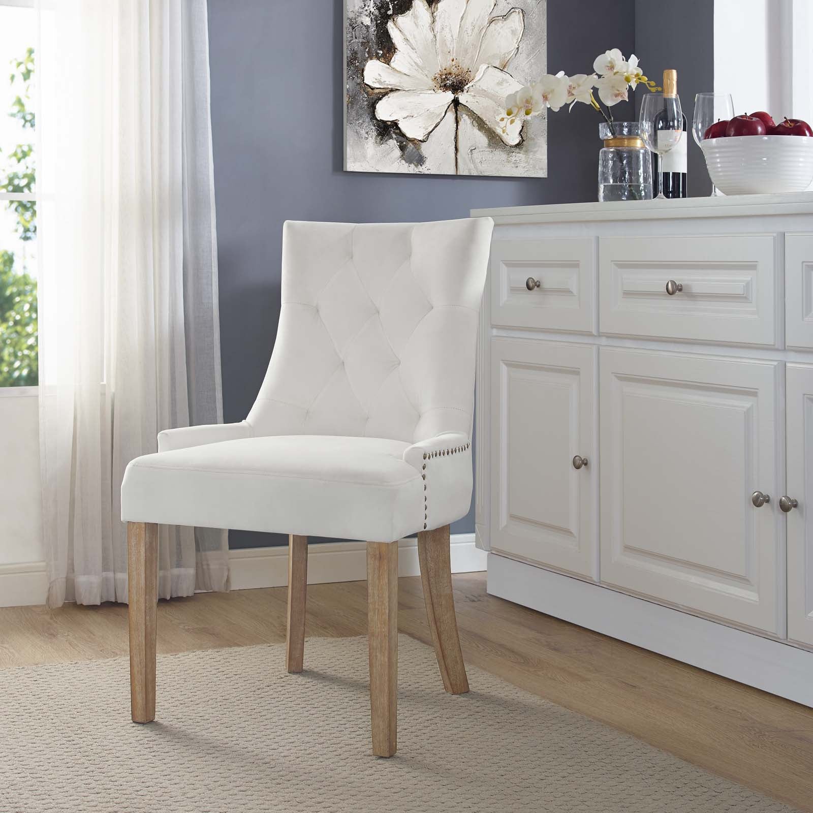 Modway Pose Upholstered Fabric Dining Chair | Dining Chairs | Modishstore-8