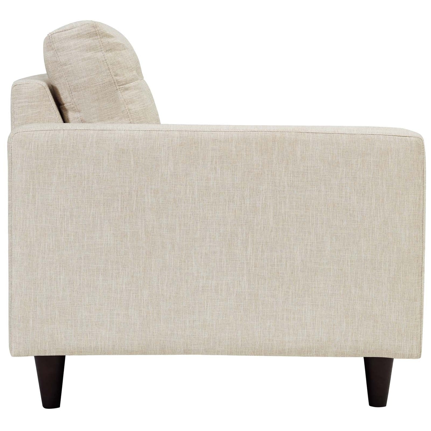 Modway Empress Left-Facing Upholstered Fabric Loveseat | Loveseats | 