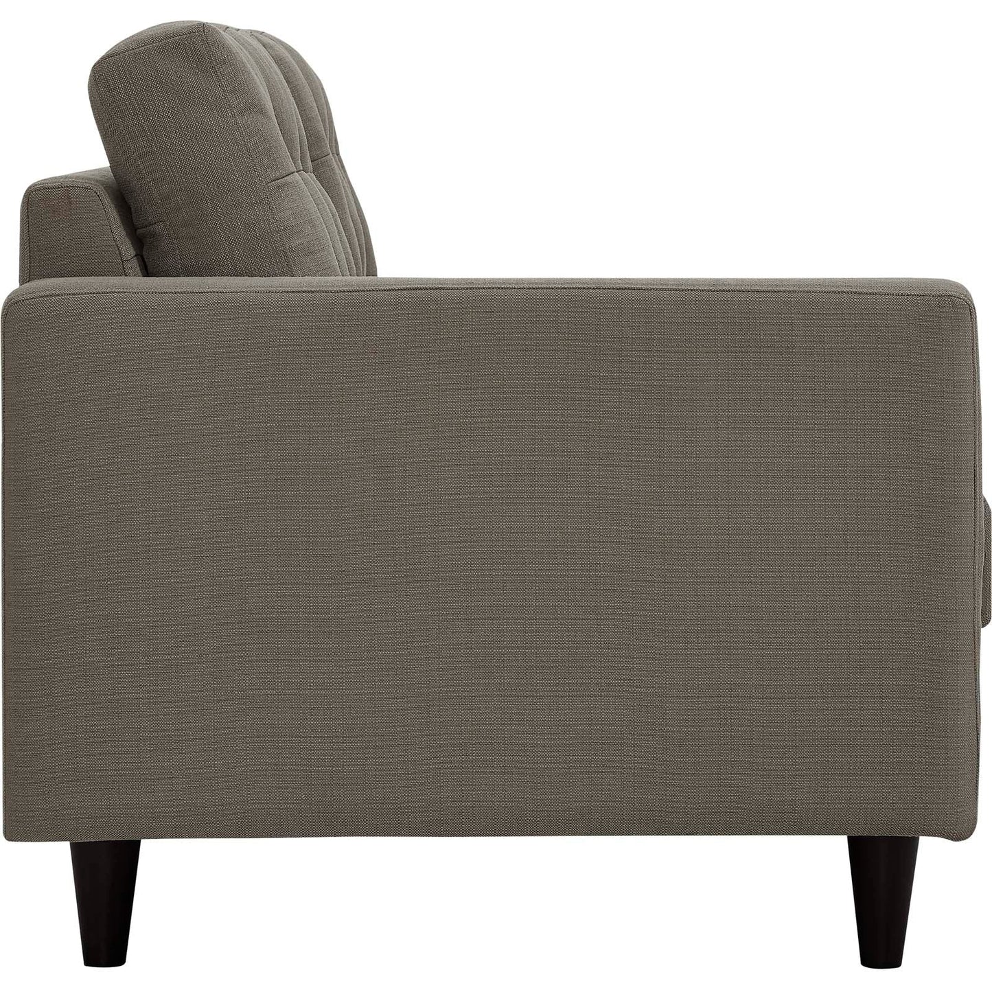 Modway Empress Left-Facing Upholstered Fabric Loveseat | Loveseats | 