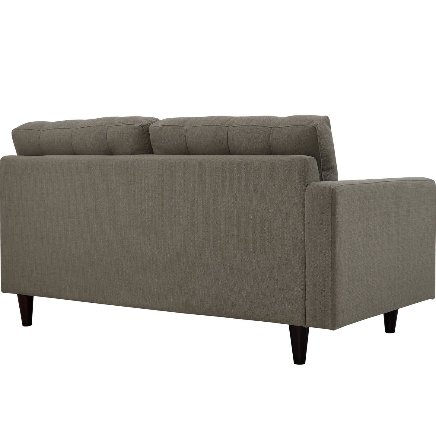Modway Empress Left-Facing Upholstered Fabric Loveseat | Loveseats | 