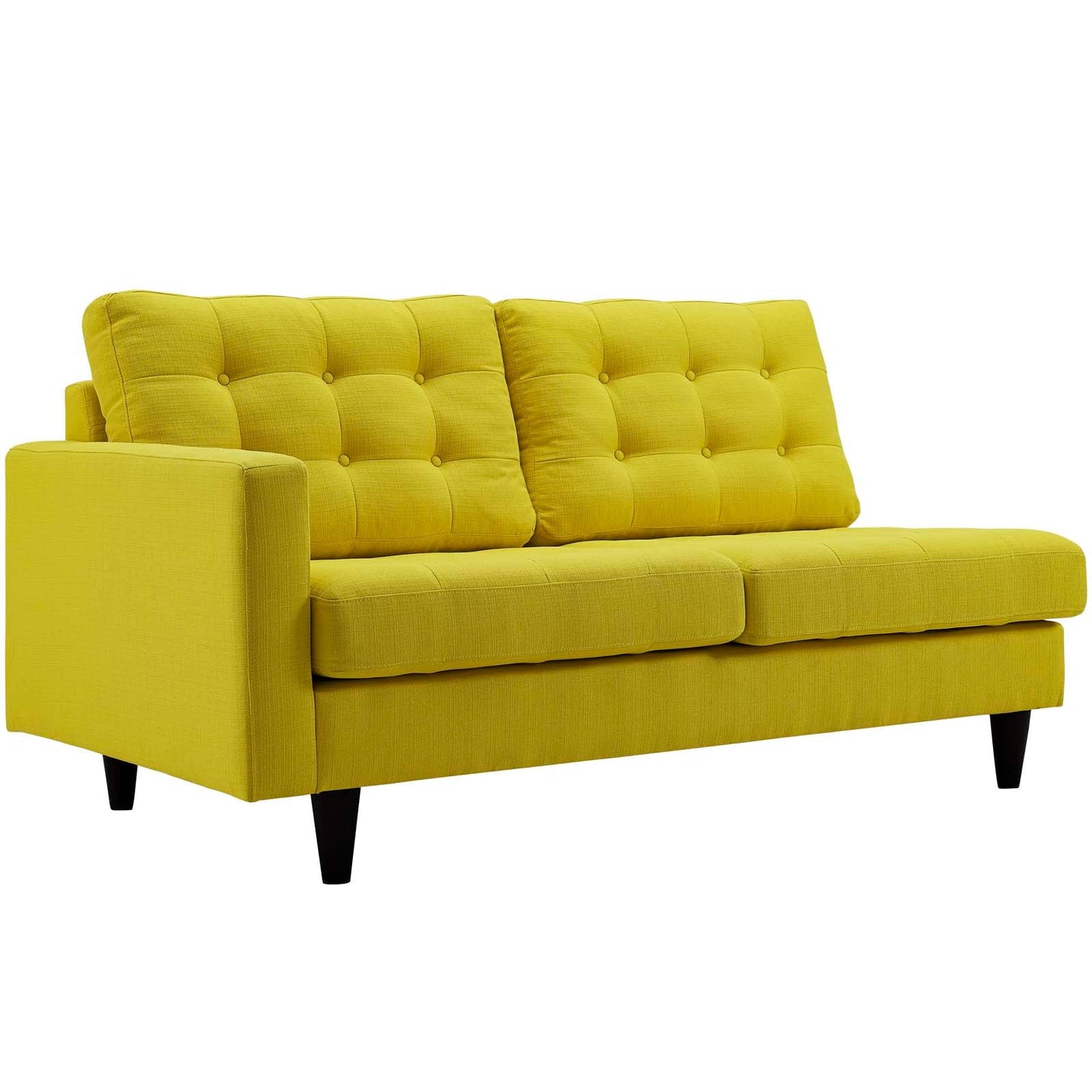 Modway Empress Left-Facing Upholstered Fabric Loveseat - EEI-2589