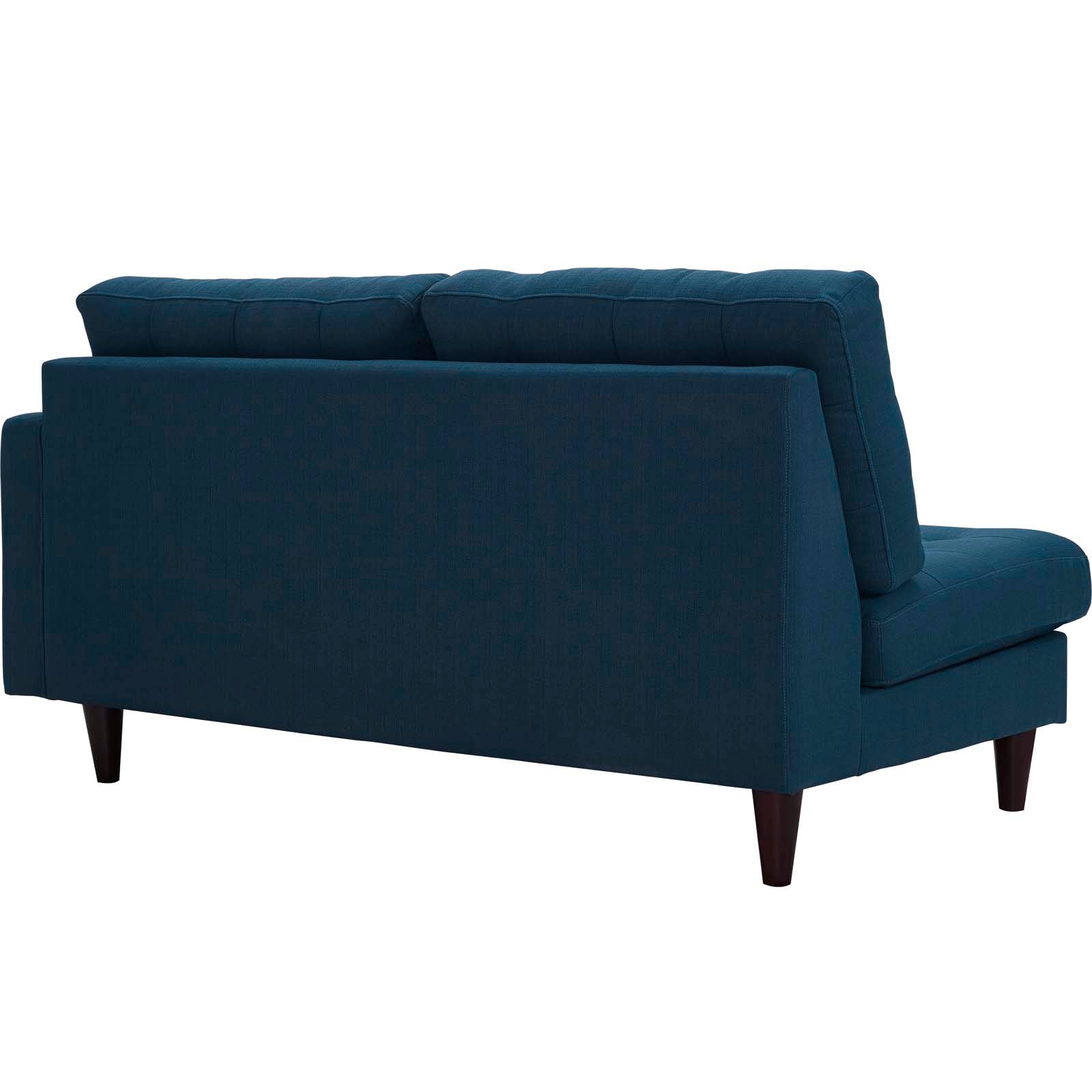 Modway Empress Right-Facing Upholstered Fabric Loveseat | Loveseats | 