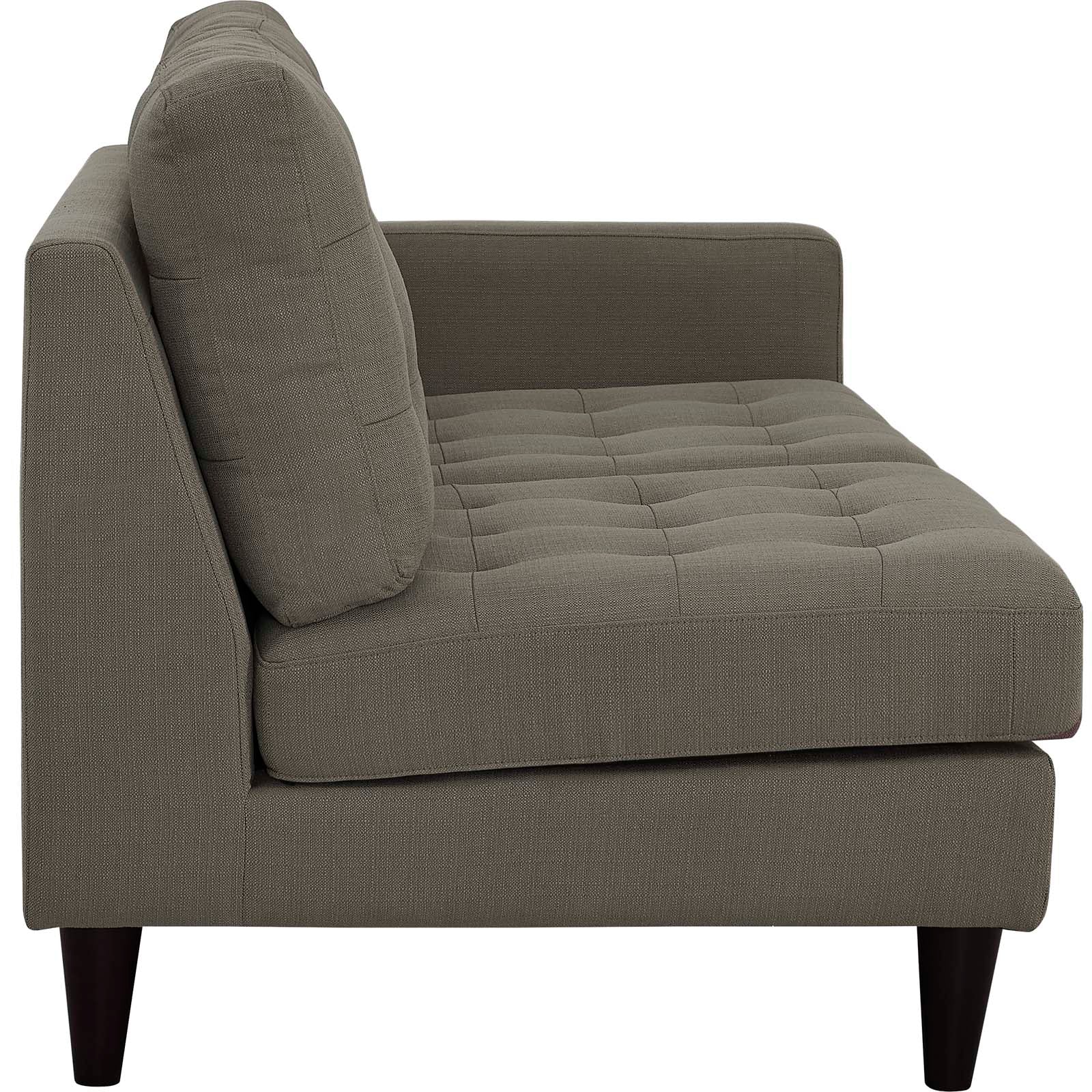 Modway Empress Right-Facing Upholstered Fabric Loveseat | Loveseats | 