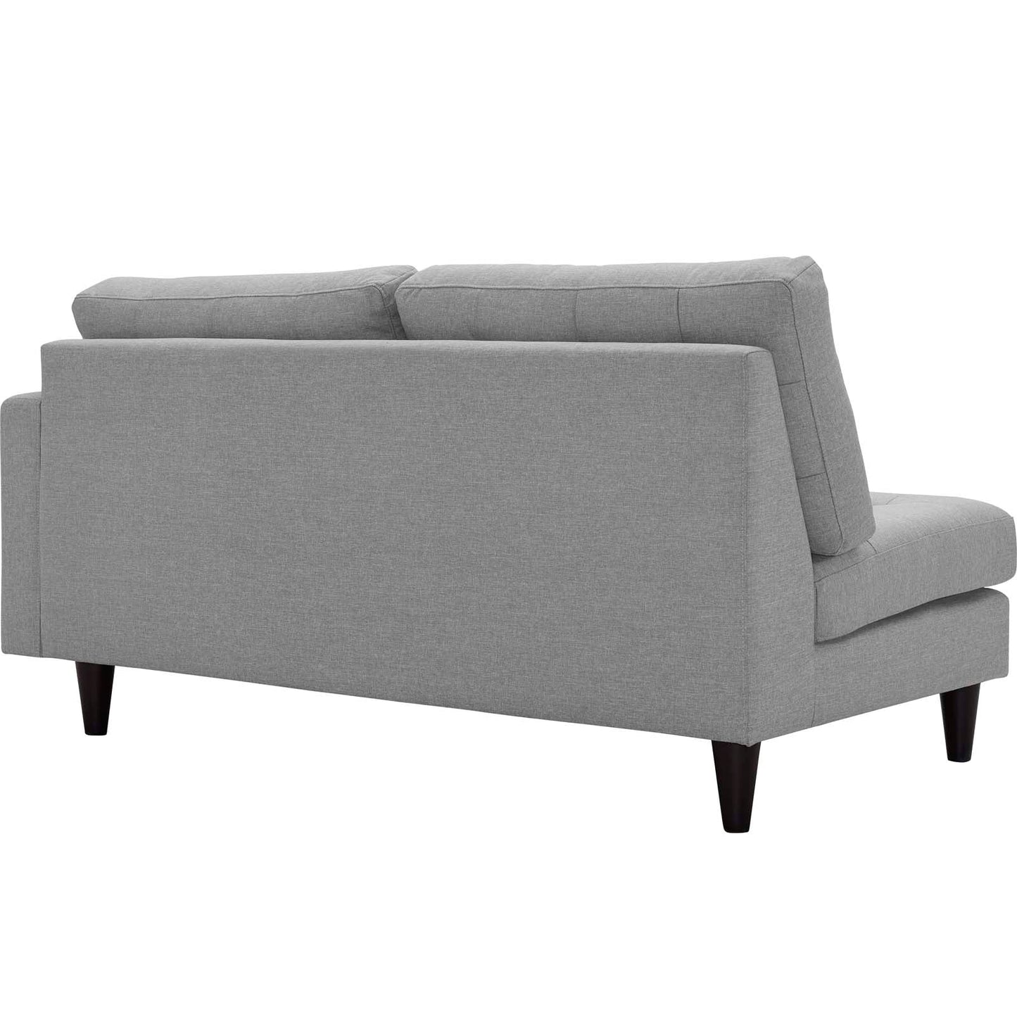 Modway Empress Right-Facing Upholstered Fabric Loveseat | Loveseats | 