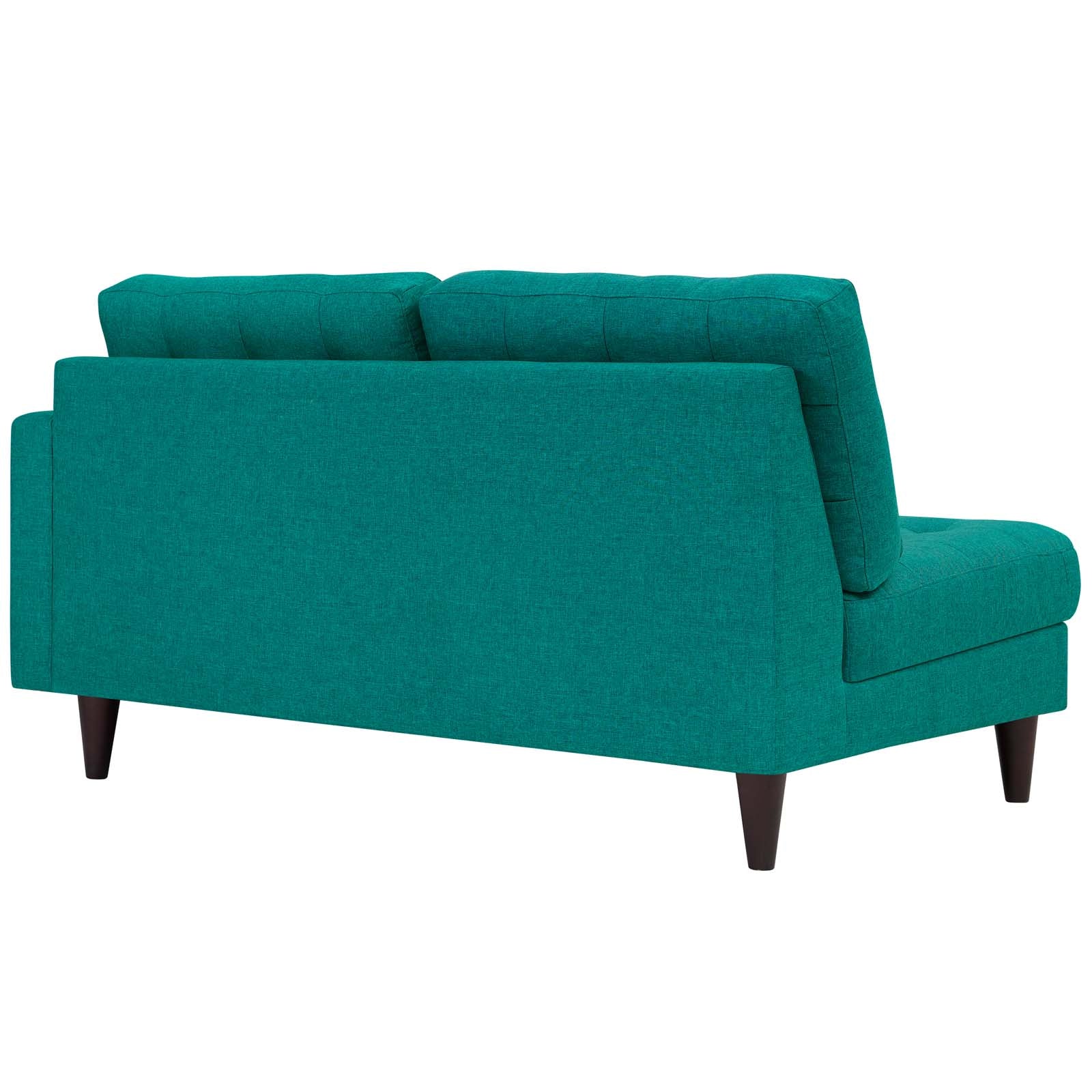 Modway Empress Right-Facing Upholstered Fabric Loveseat | Loveseats | 