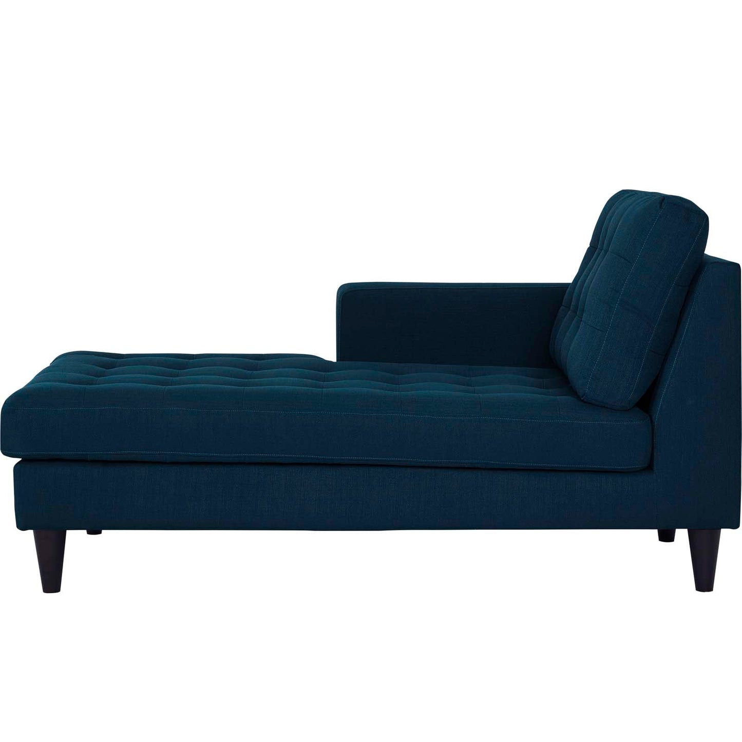 Modway Empress Left-Arm Upholstered Fabric Chaise | Outdoor Recliners & Lounge Chairs | 