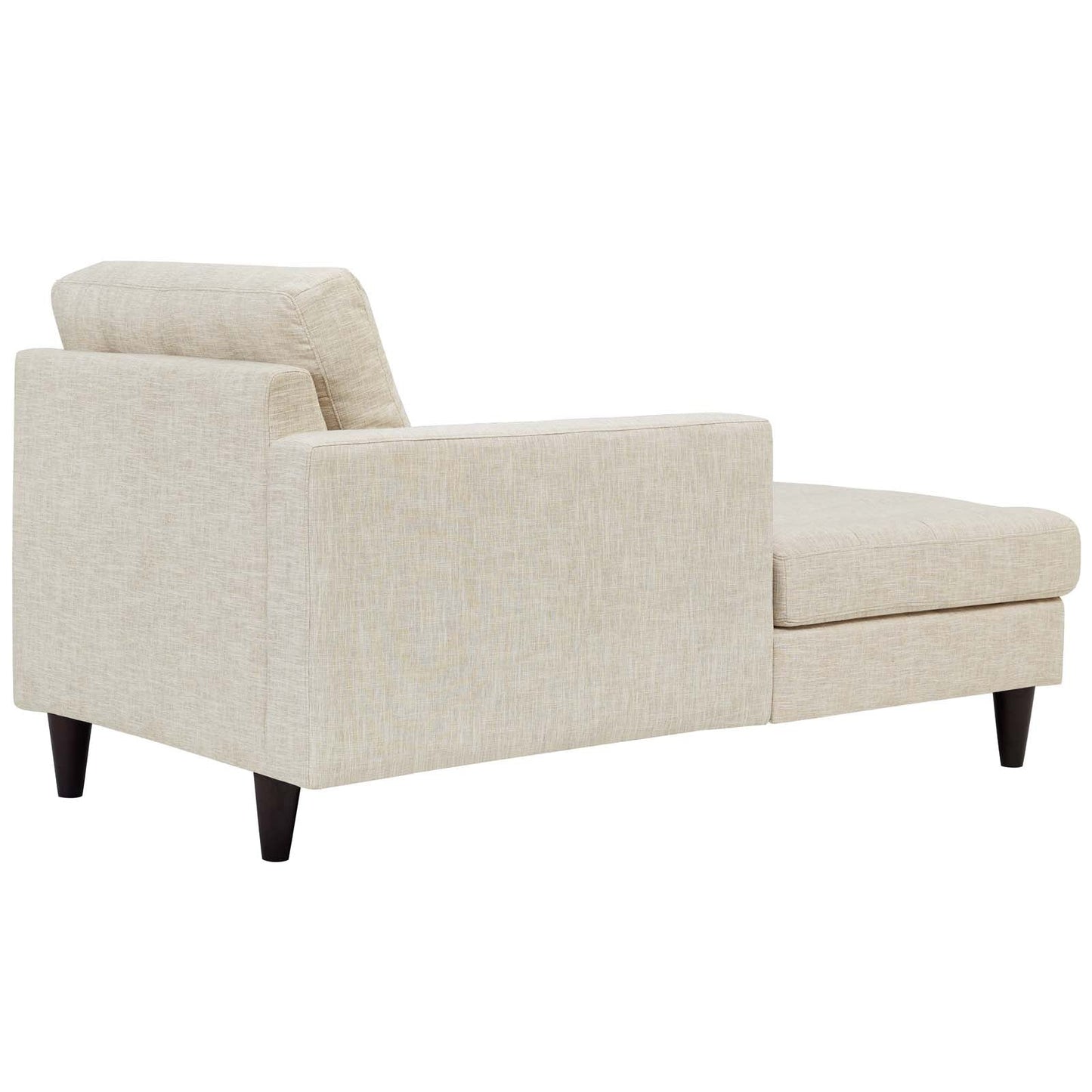 Modway Empress Left-Arm Upholstered Fabric Chaise | Outdoor Recliners & Lounge Chairs | 