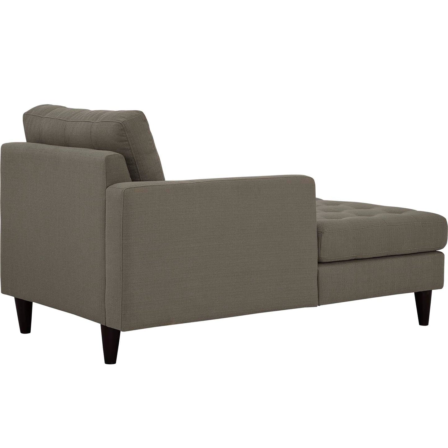 Modway Empress Left-Arm Upholstered Fabric Chaise | Outdoor Recliners & Lounge Chairs | 