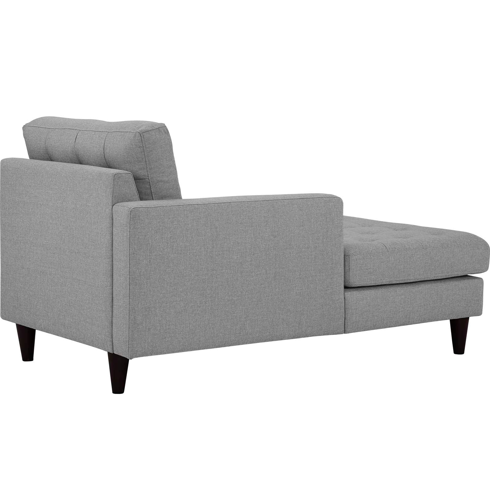 Modway Empress Left-Arm Upholstered Fabric Chaise | Outdoor Recliners & Lounge Chairs | 