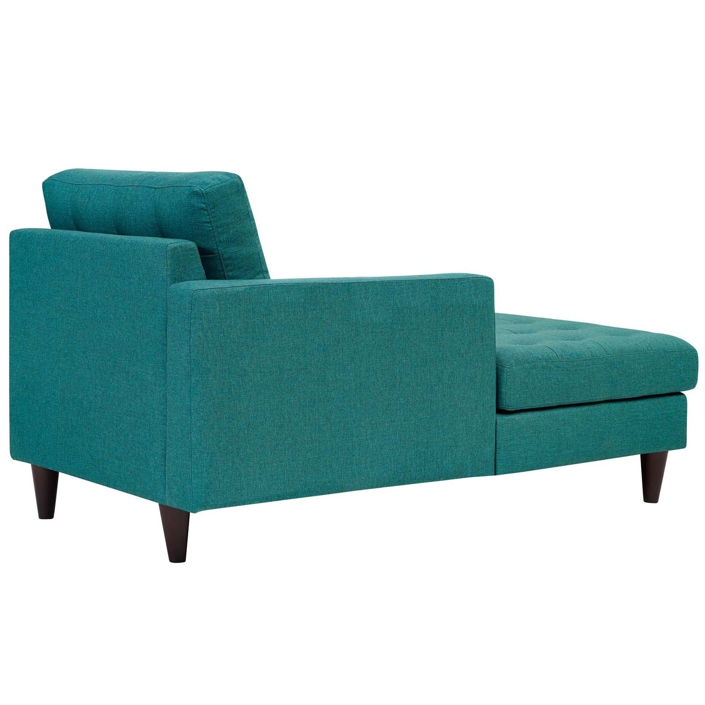 Modway Empress Left-Arm Upholstered Fabric Chaise | Outdoor Recliners & Lounge Chairs | 