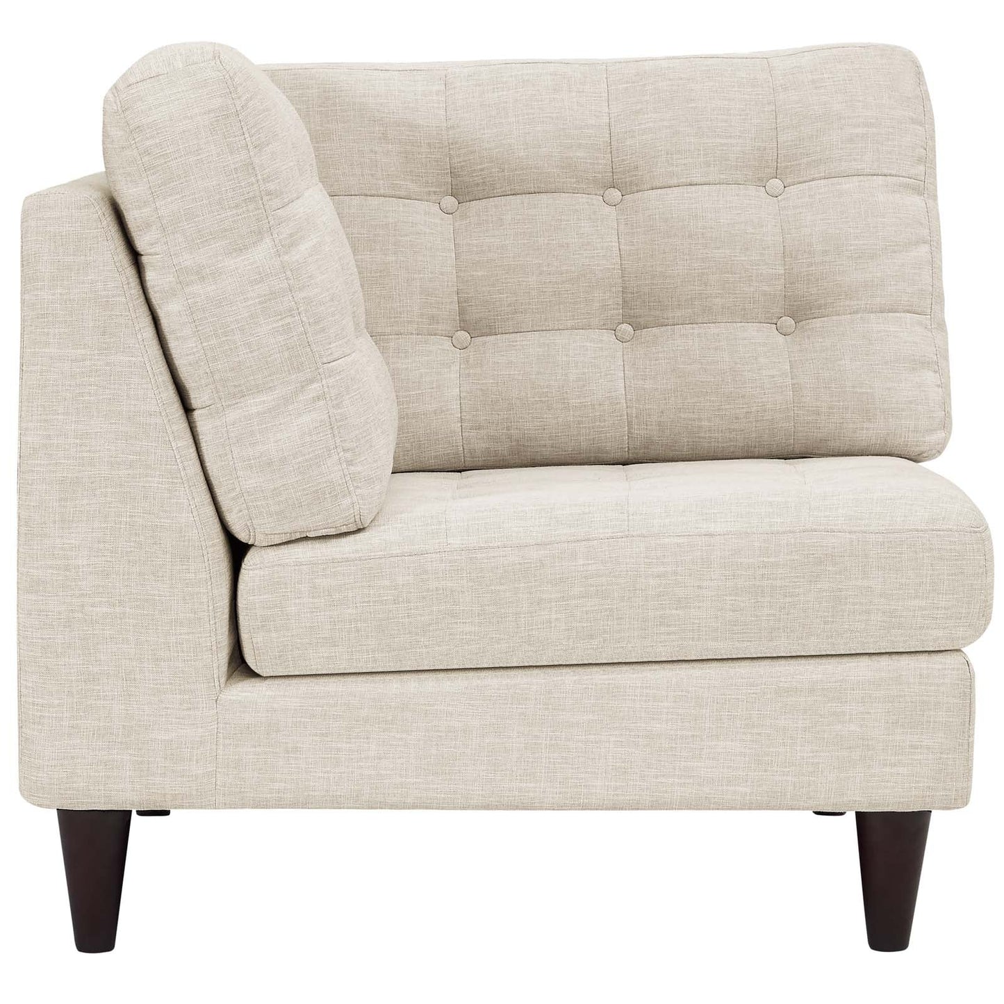 Modway Empress Upholstered Fabric Corner Sofa | Sofas | 
