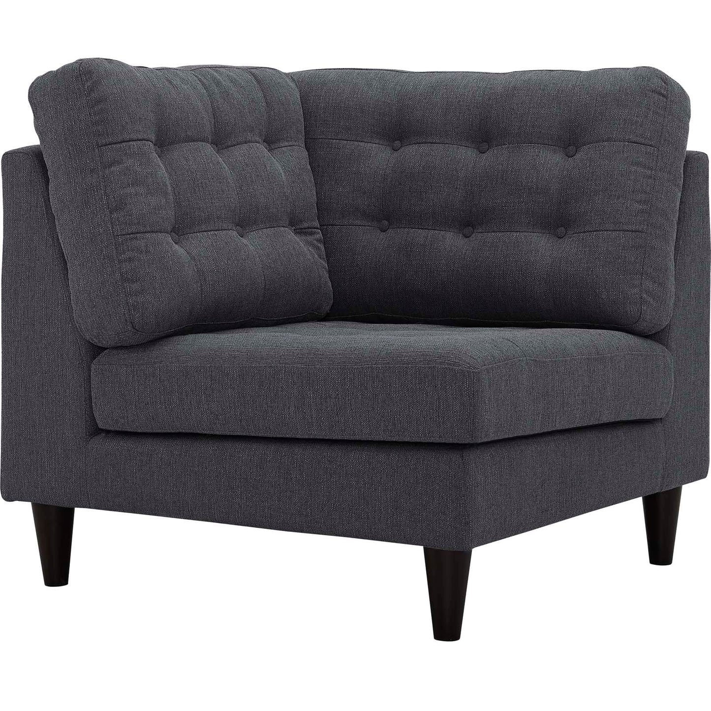 Modway Empress Upholstered Fabric Corner Sofa - EEI-2610