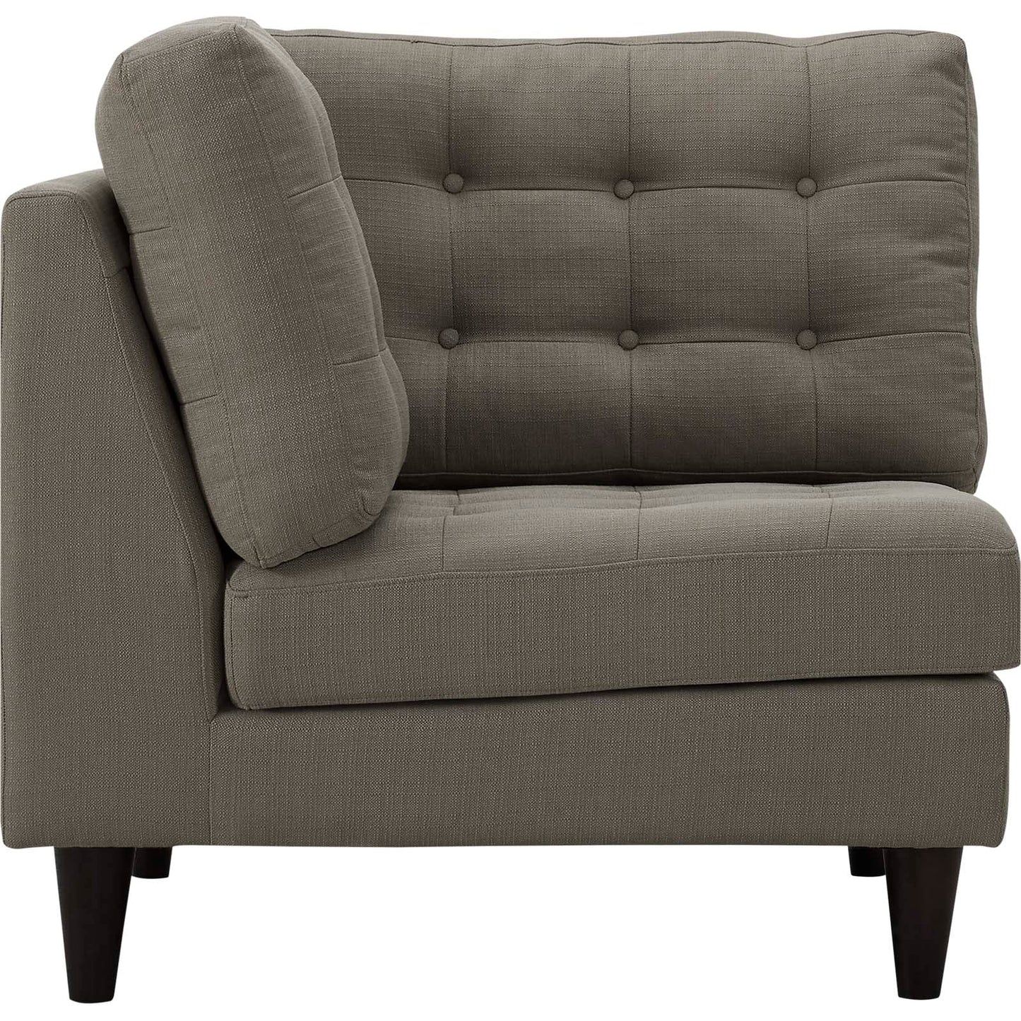 Modway Empress Upholstered Fabric Corner Sofa | Sofas | 