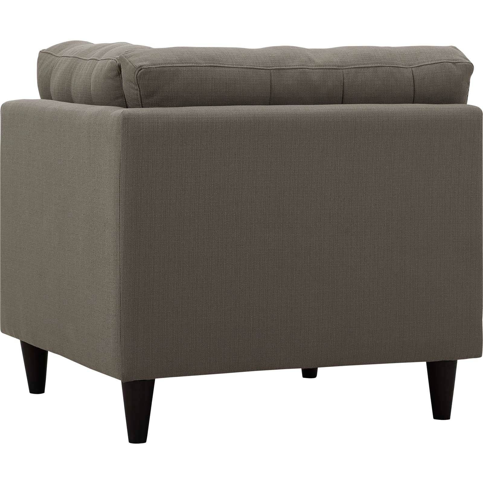 Modway Empress Upholstered Fabric Corner Sofa | Sofas | 