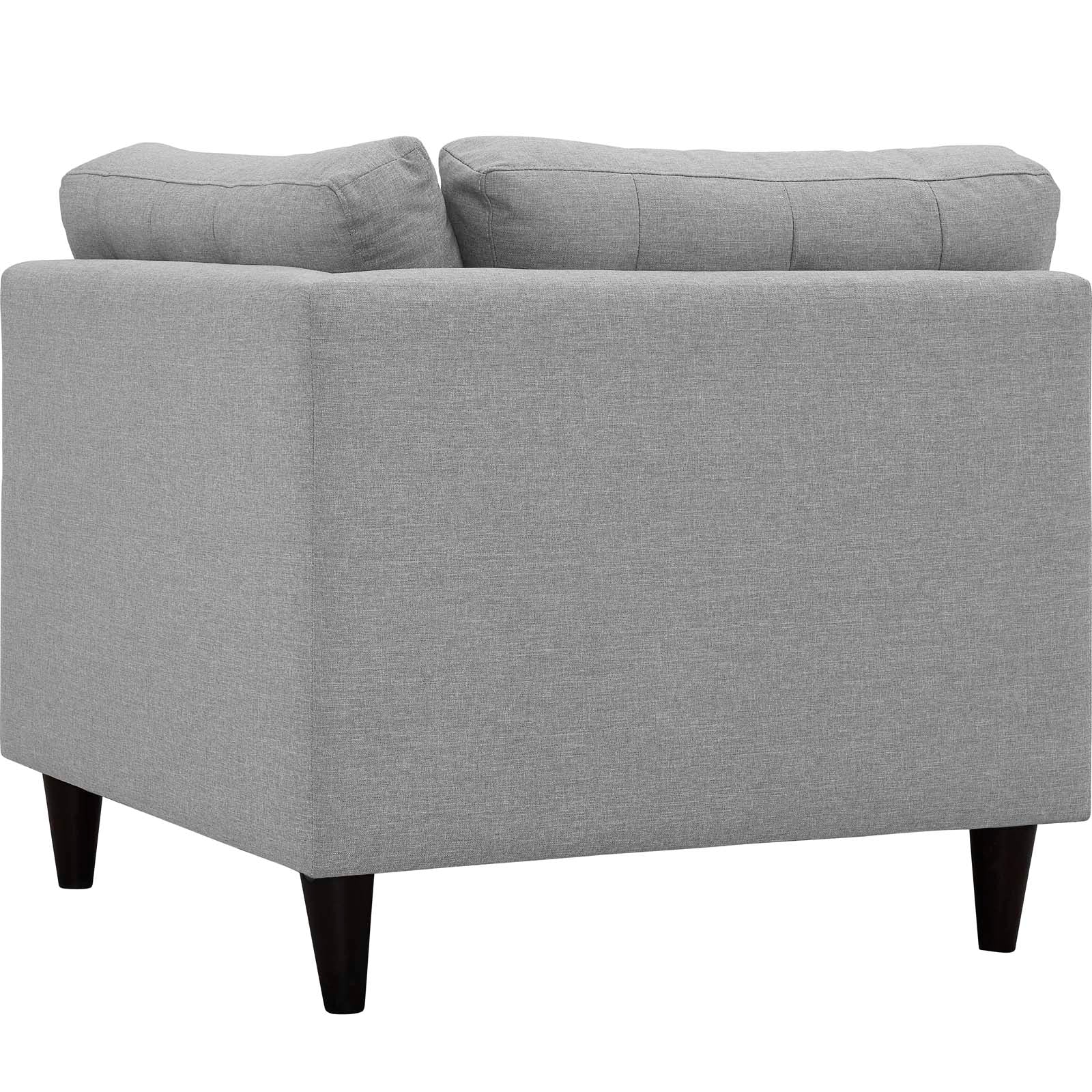Modway Empress Upholstered Fabric Corner Sofa | Sofas | 