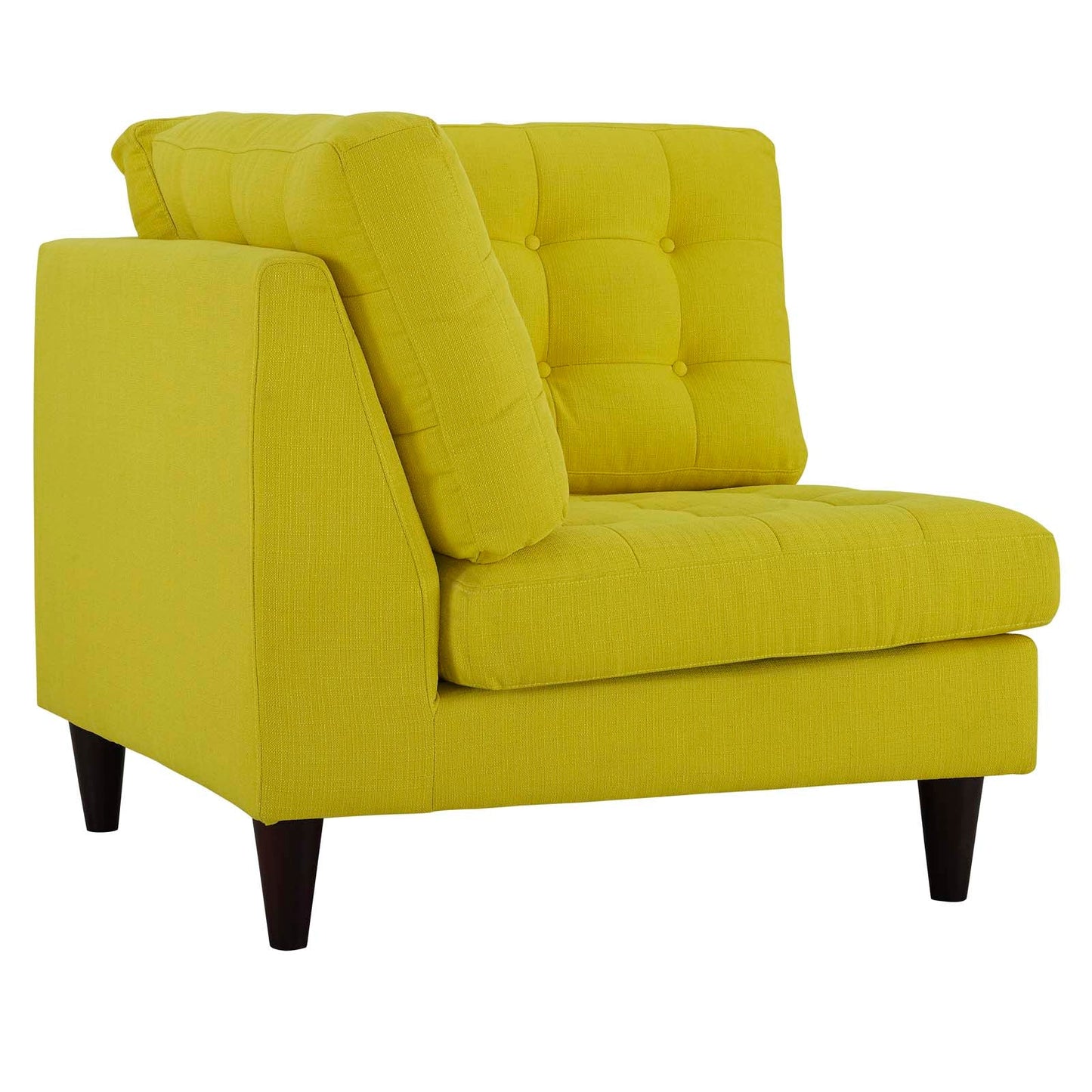 Modway Empress Upholstered Fabric Corner Sofa | Sofas | 