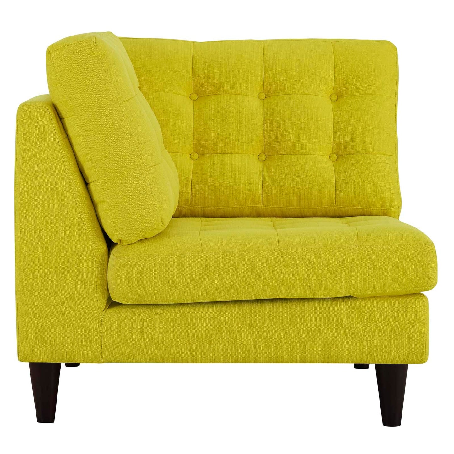 Modway Empress Upholstered Fabric Corner Sofa | Sofas | 