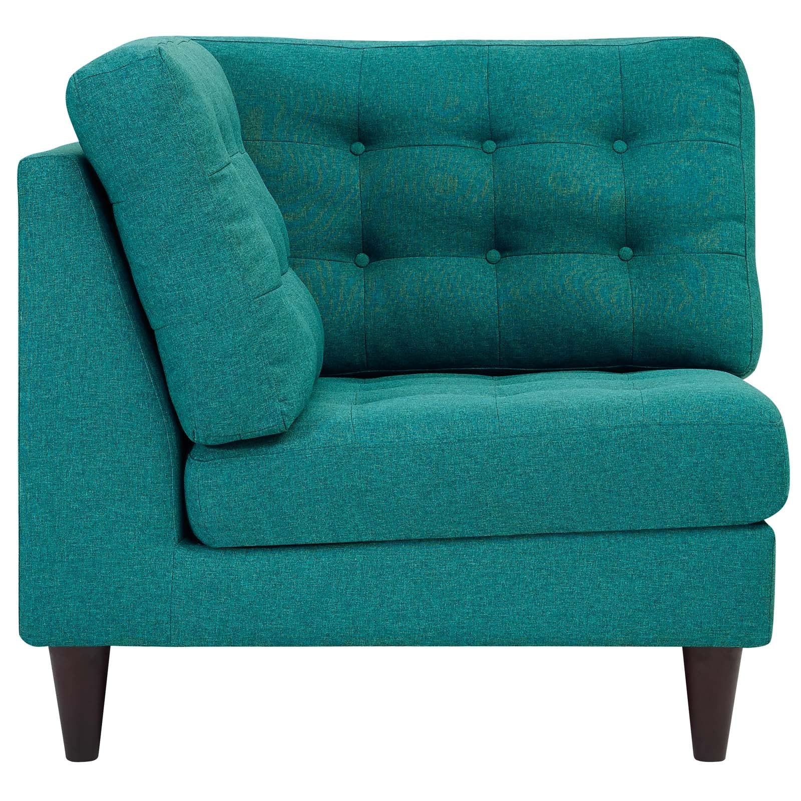 Modway Empress Upholstered Fabric Corner Sofa | Sofas | 